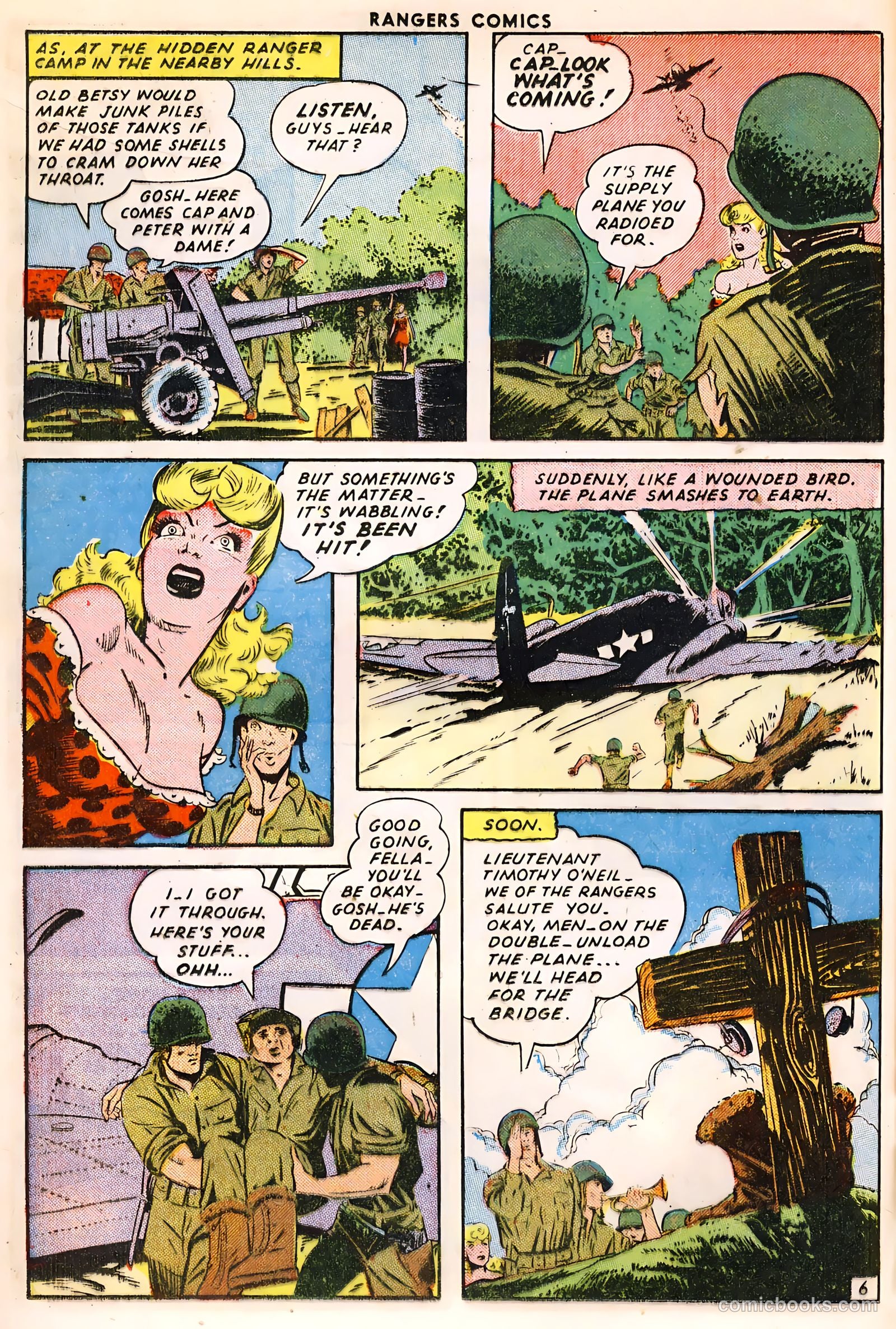 Rangers Comics #23 (1945) — page 18 of 52