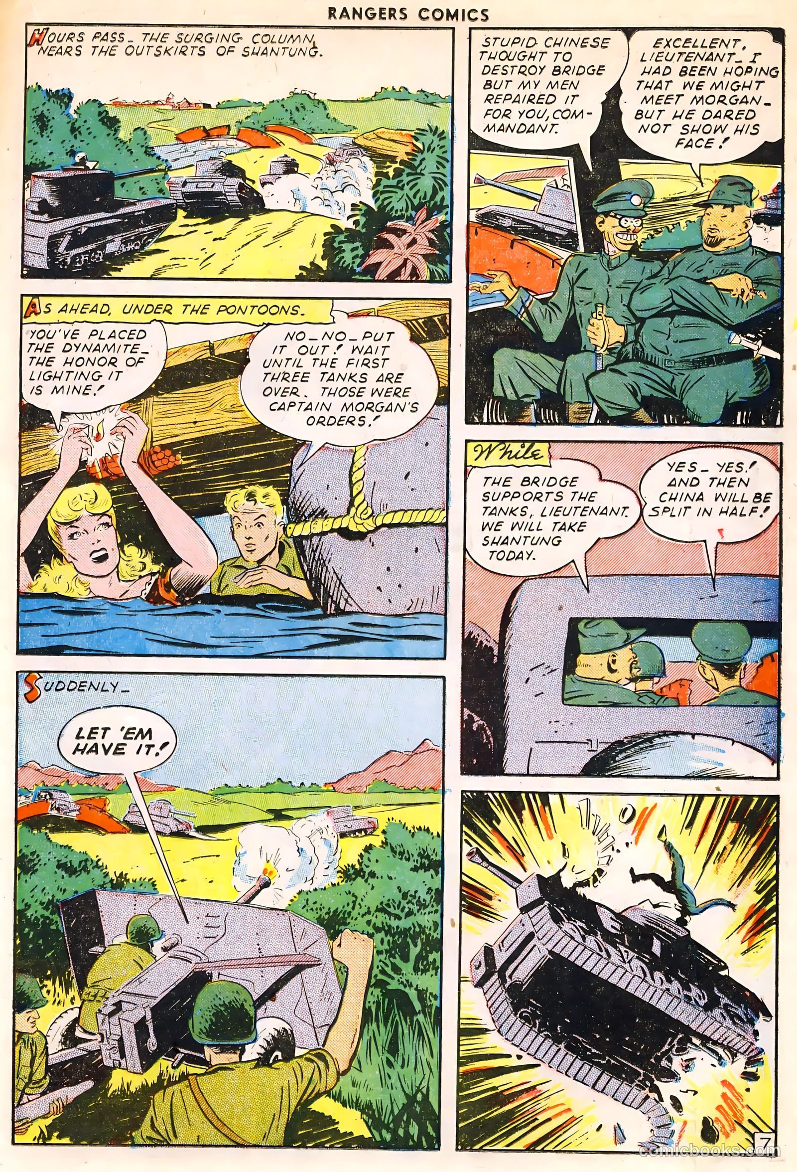 Rangers Comics #23 (1945) — page 19 of 52