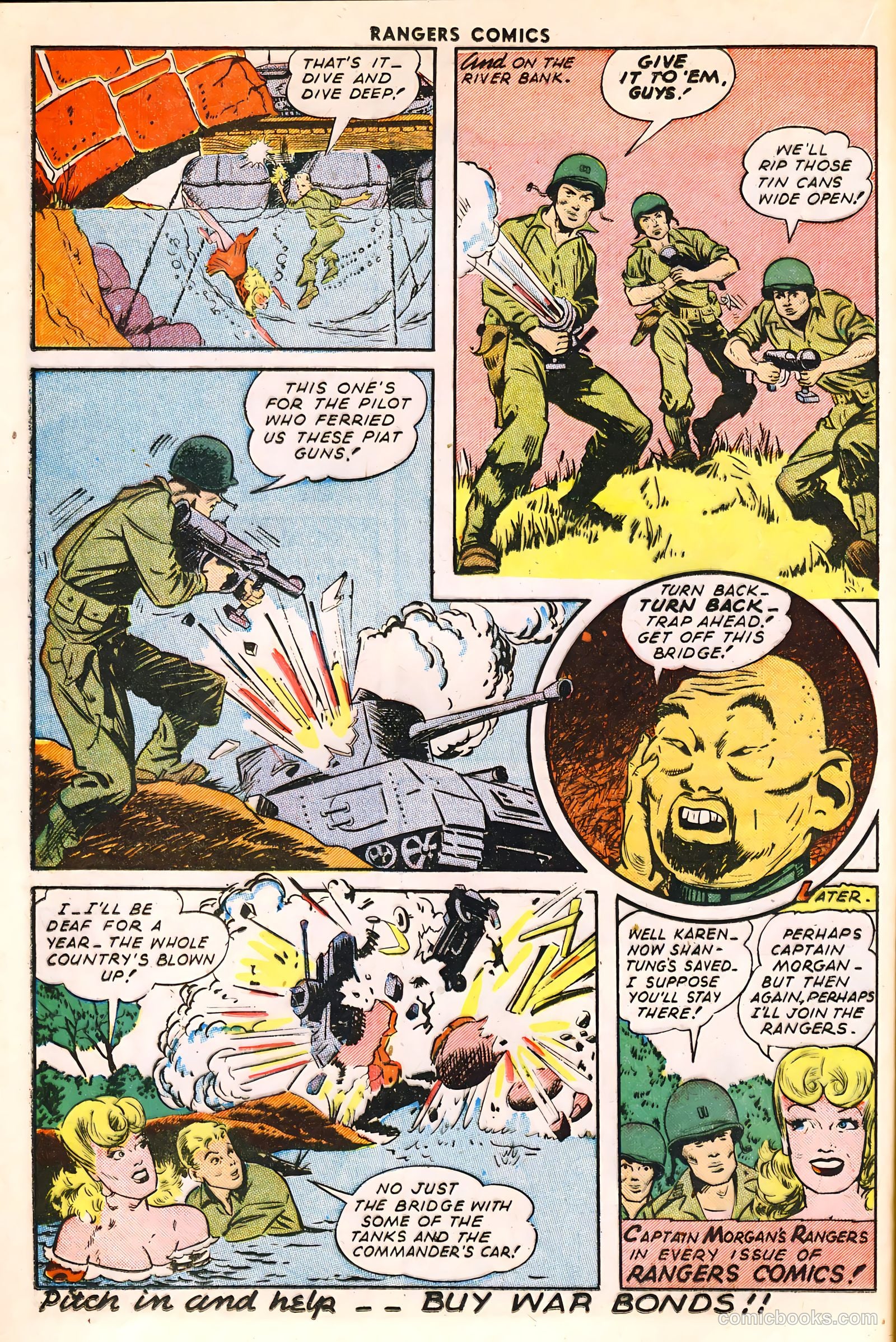 Rangers Comics #23 (1945) — page 20 of 52