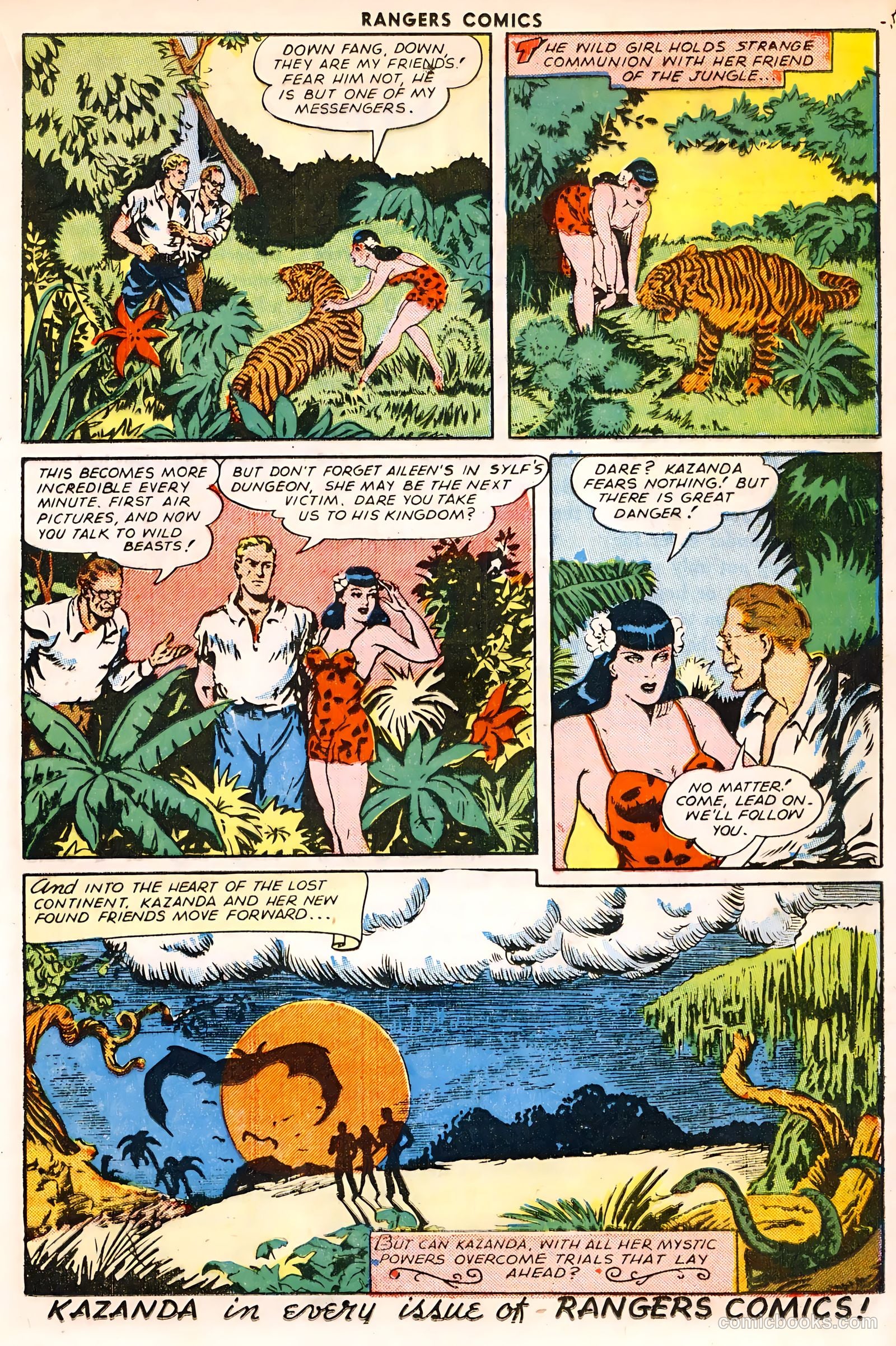 Rangers Comics #23 (1945) — page 35 of 52