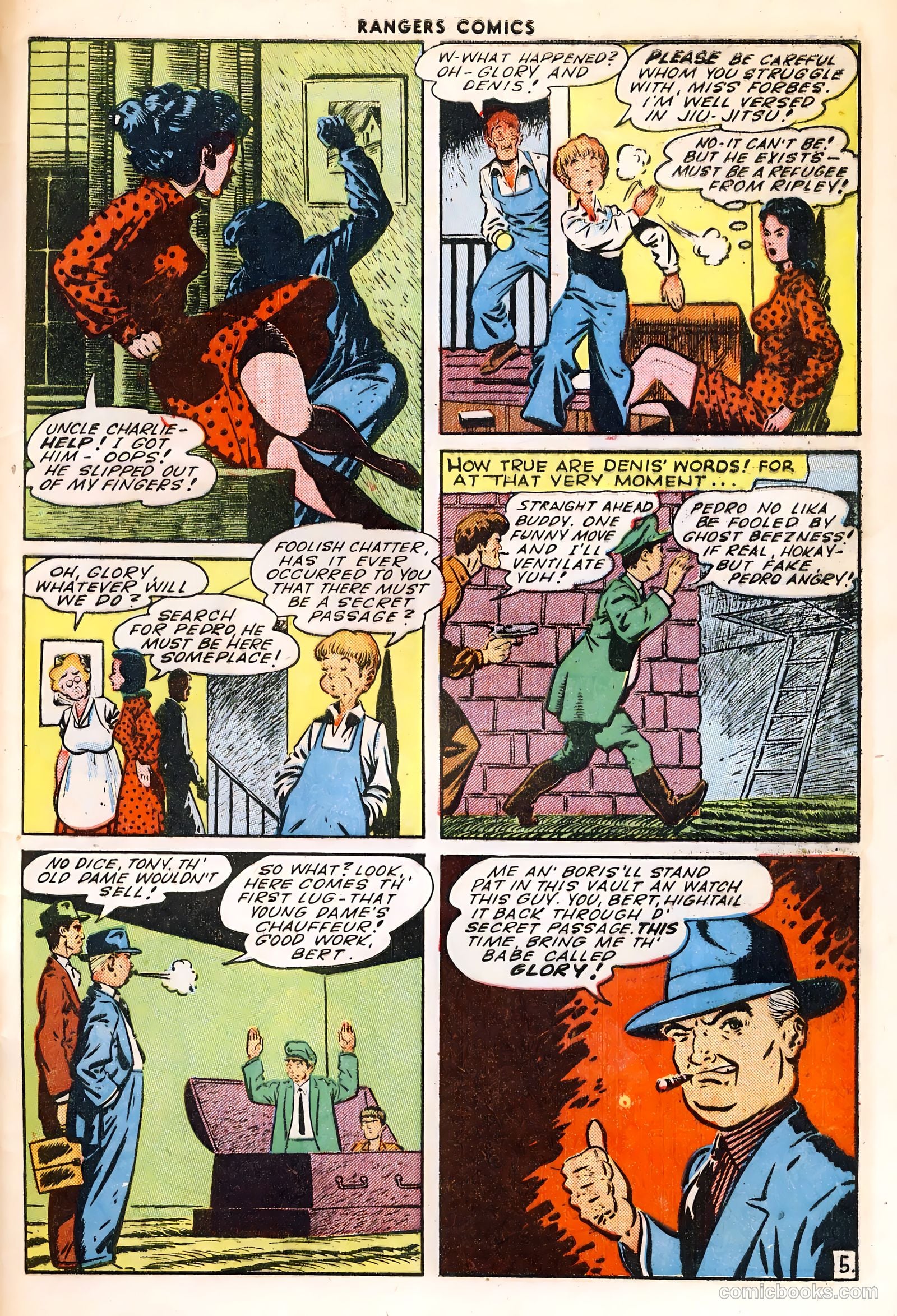 Rangers Comics #23 (1945) — page 47 of 52