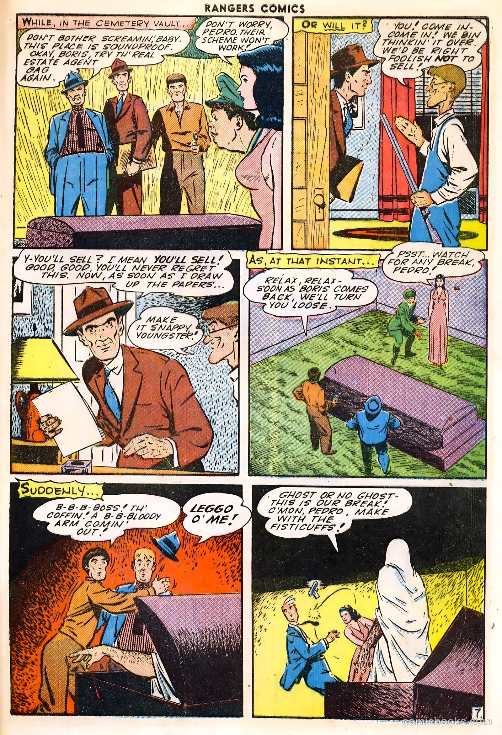 Rangers Comics #23 (1945) — page 49 of 52