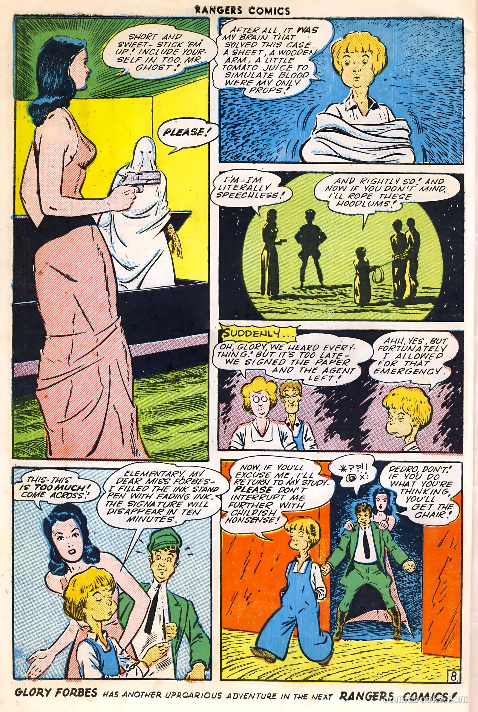Rangers Comics #23 (1945) — page 50 of 52
