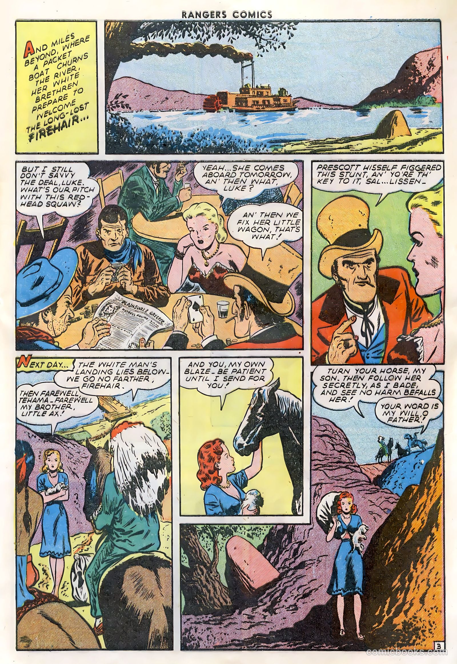 Rangers Comics #24 (1945) — page 5 of 36