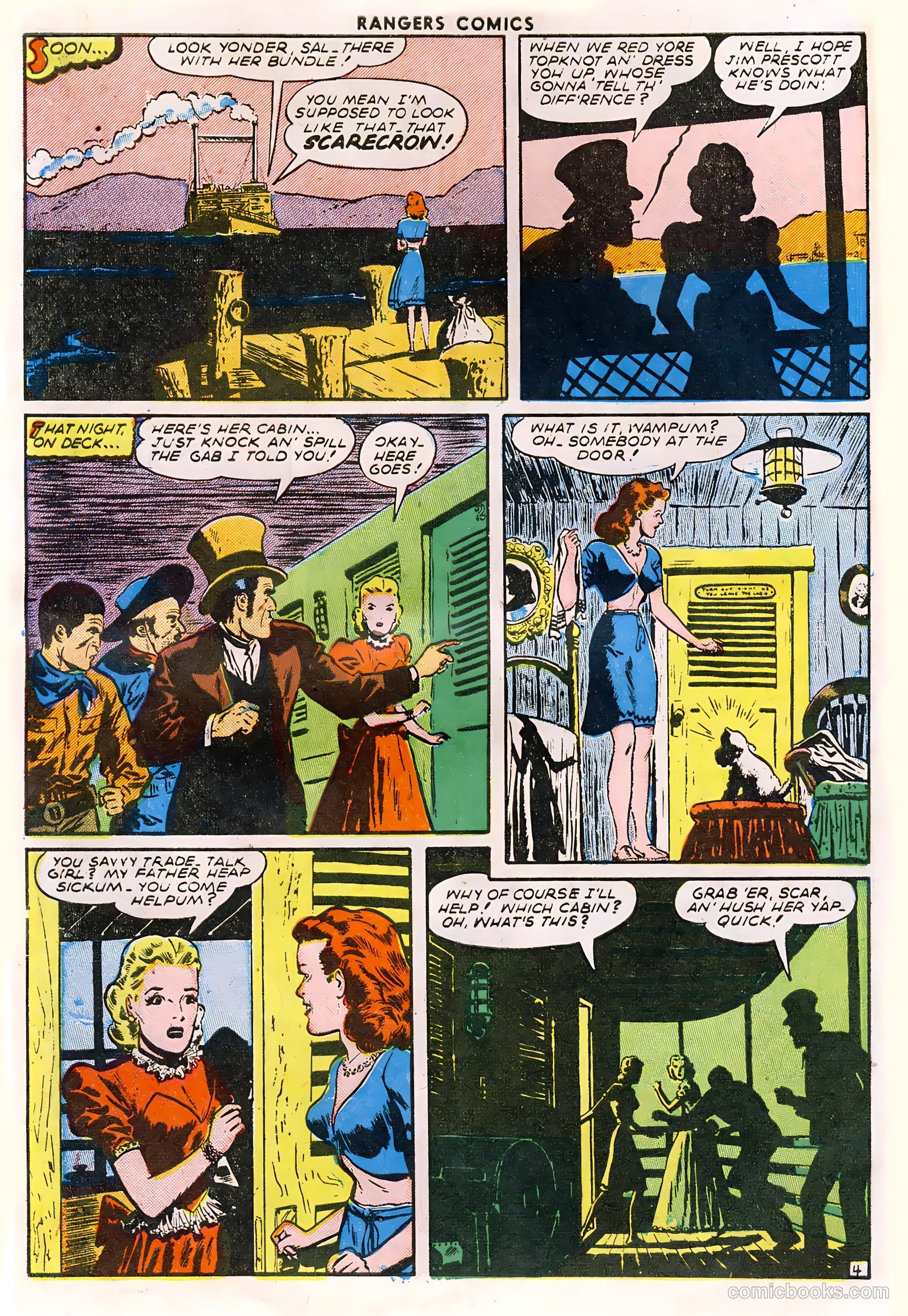 Rangers Comics #24 (1945) — page 6 of 36