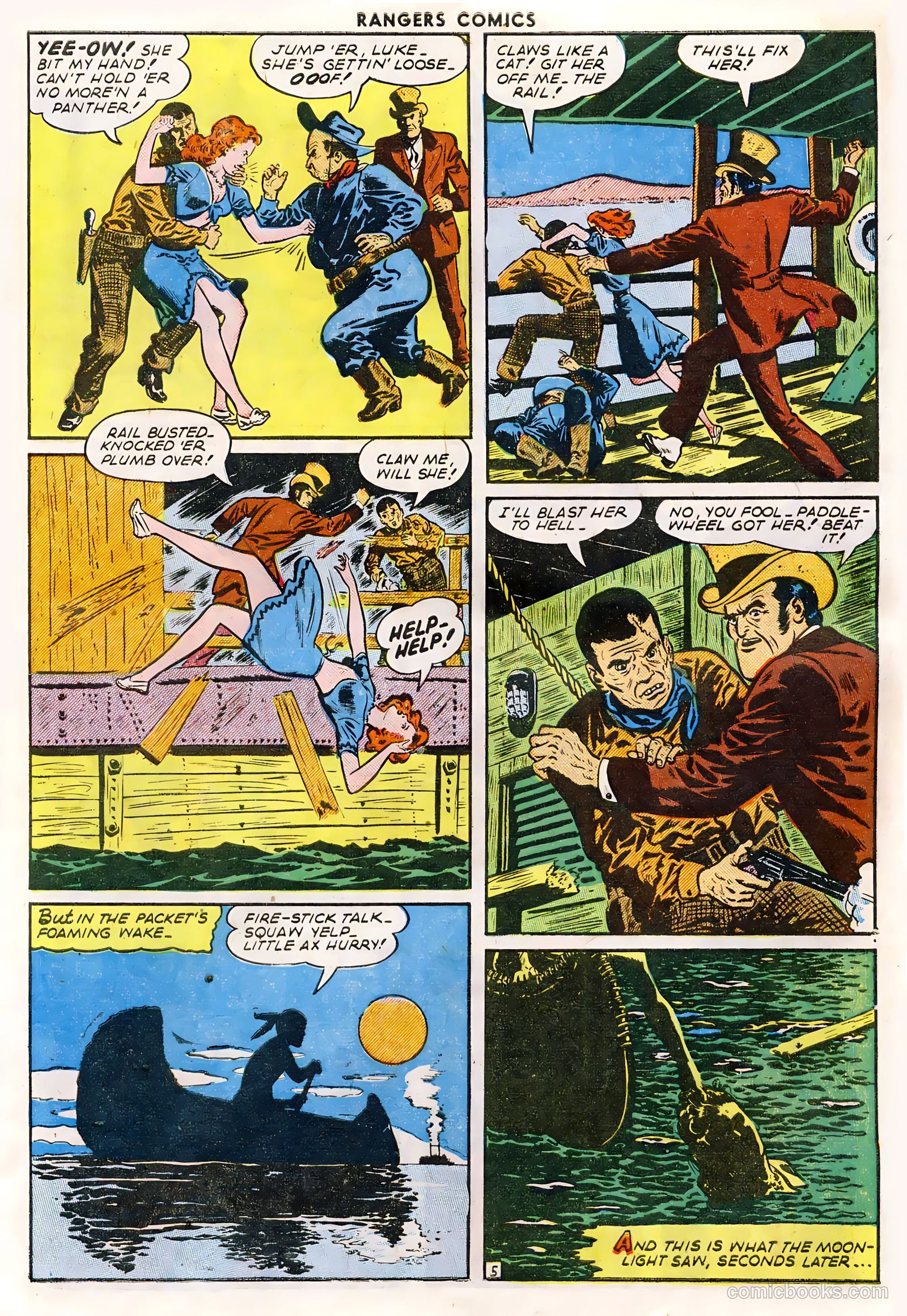 Rangers Comics #24 (1945) — page 7 of 36