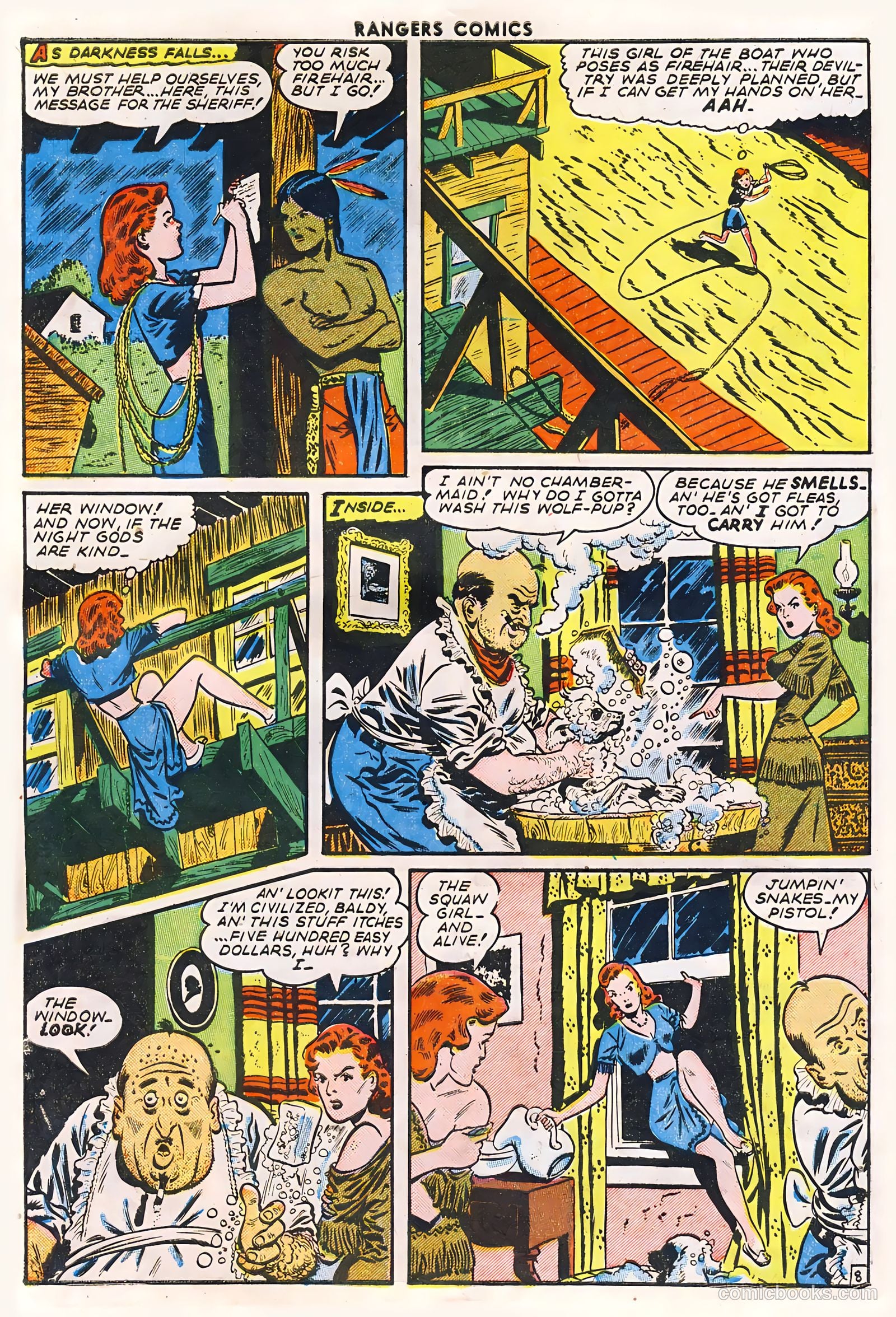 Rangers Comics #24 (1945) — page 10 of 36