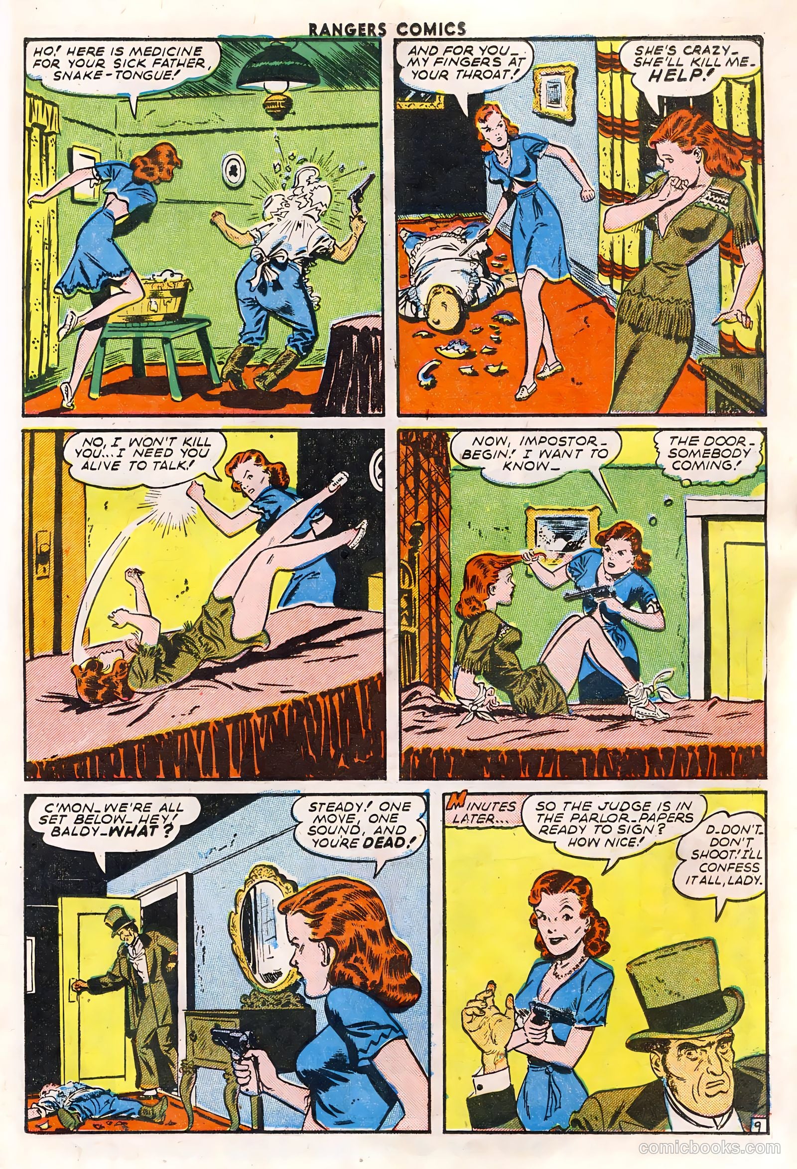 Rangers Comics #24 (1945) — page 11 of 36