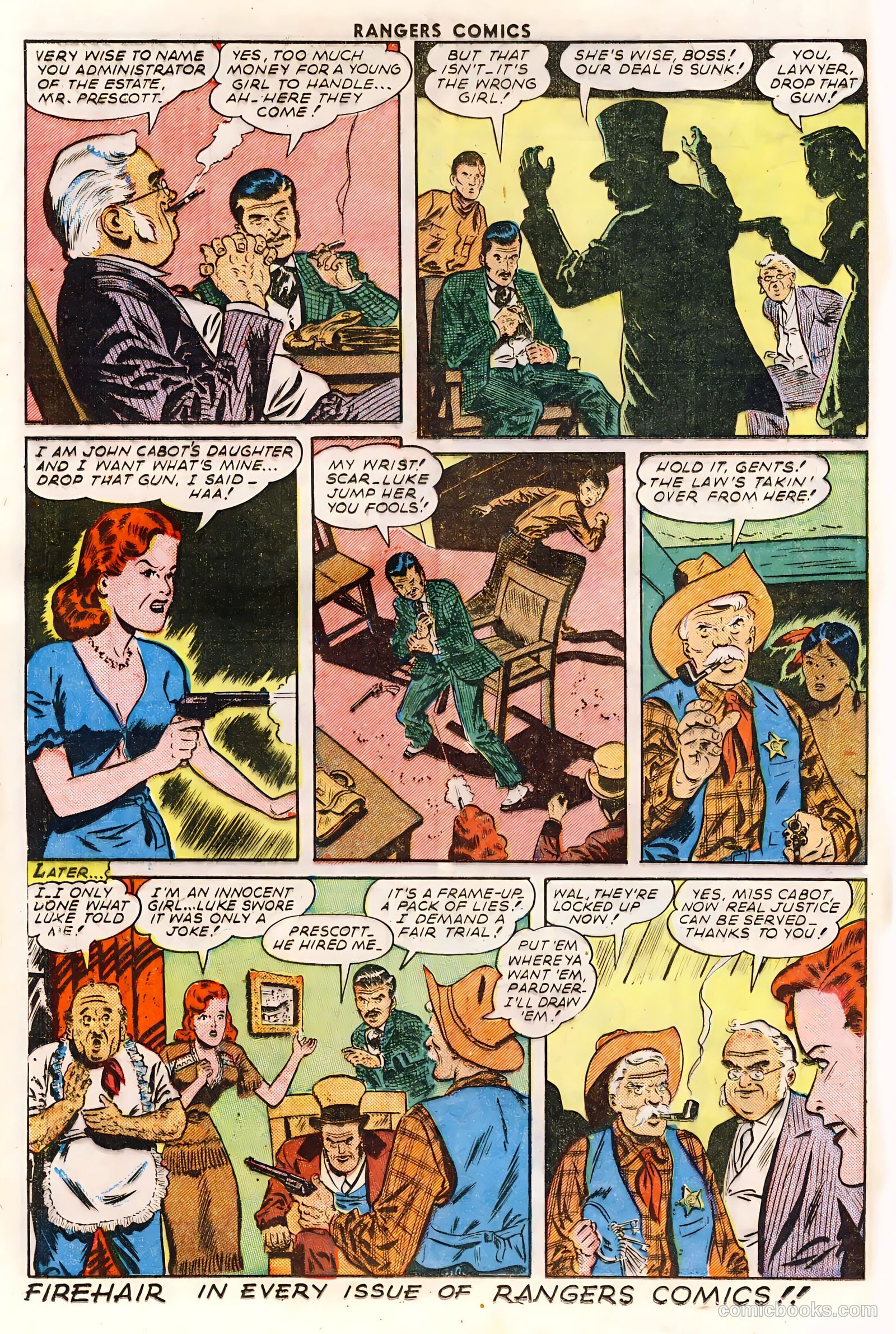Rangers Comics #24 (1945) — page 12 of 36
