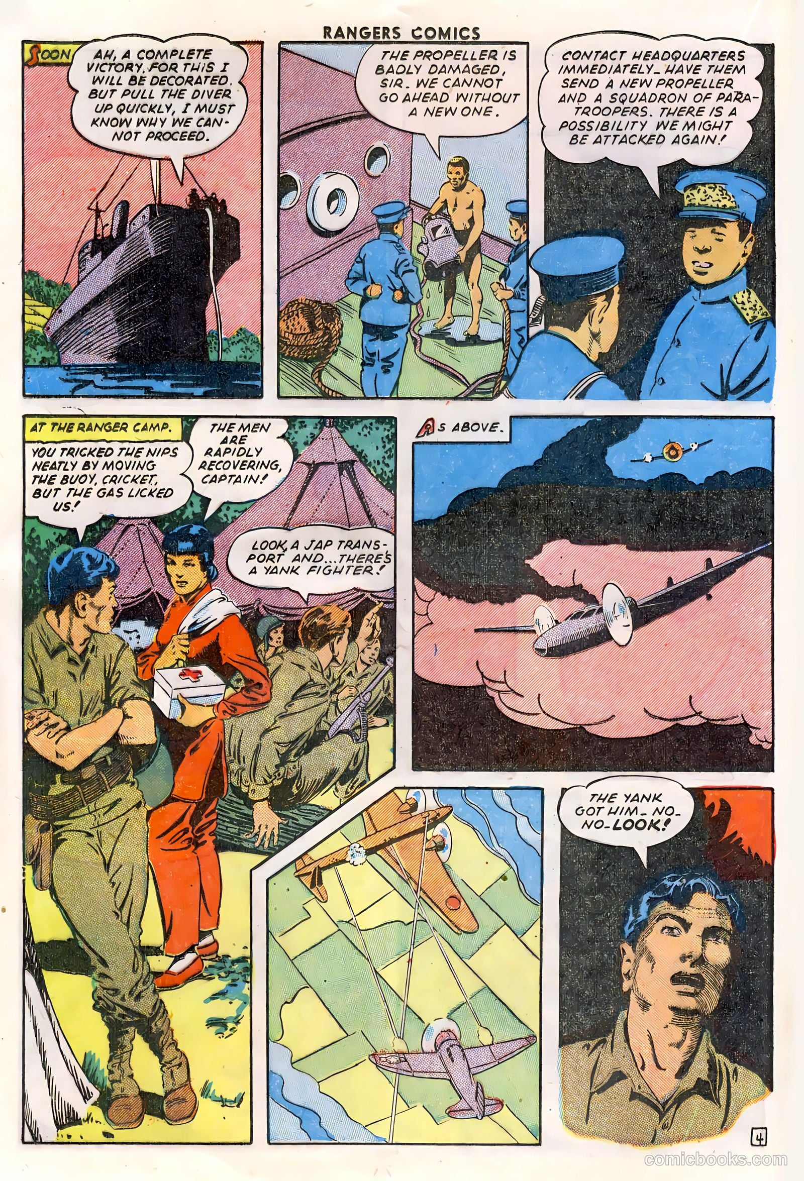 Rangers Comics #24 (1945) — page 16 of 36