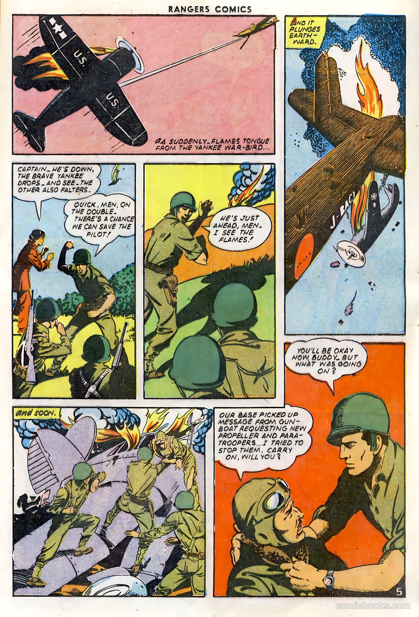 Rangers Comics #24 (1945) — page 17 of 36