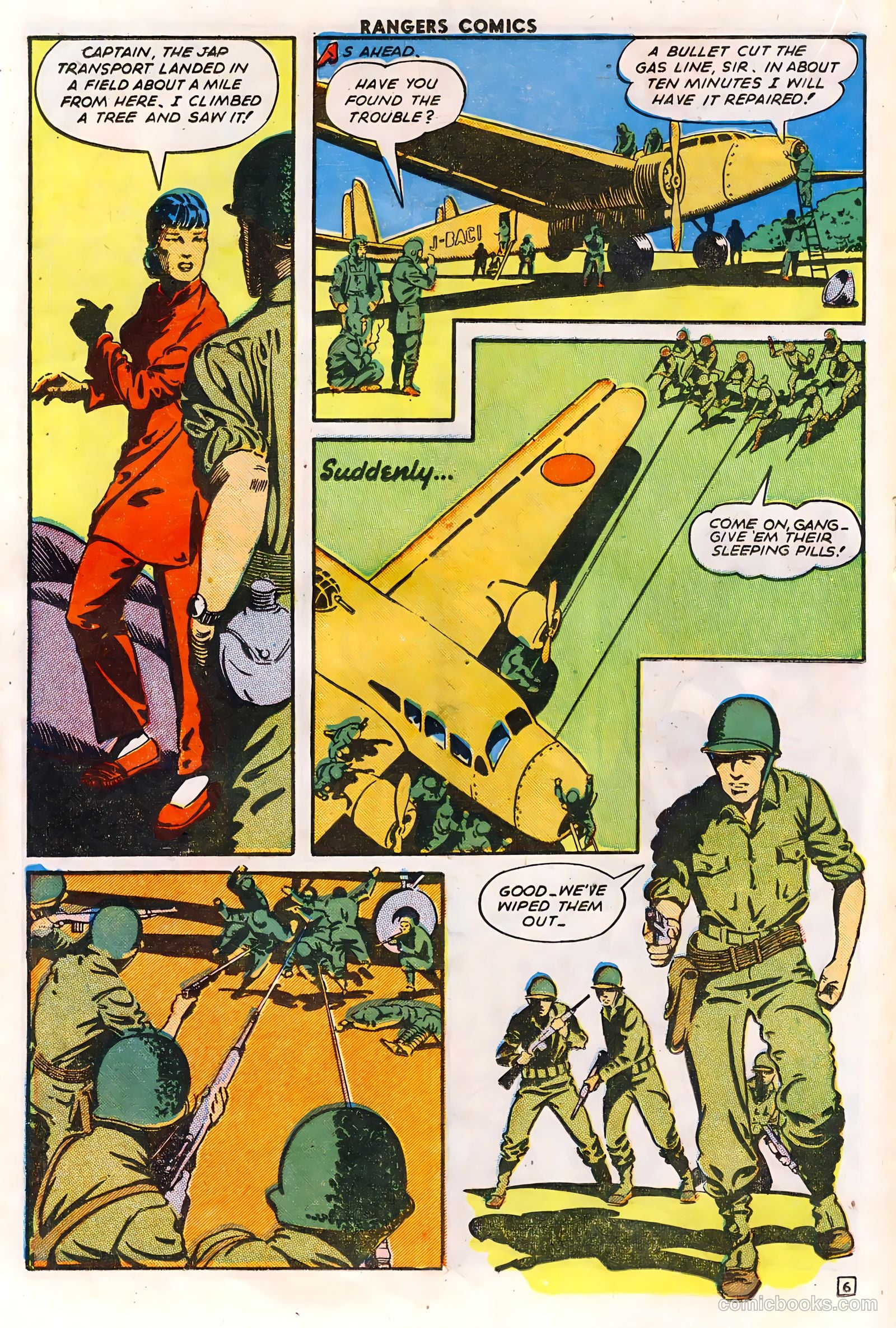 Rangers Comics #24 (1945) — page 18 of 36