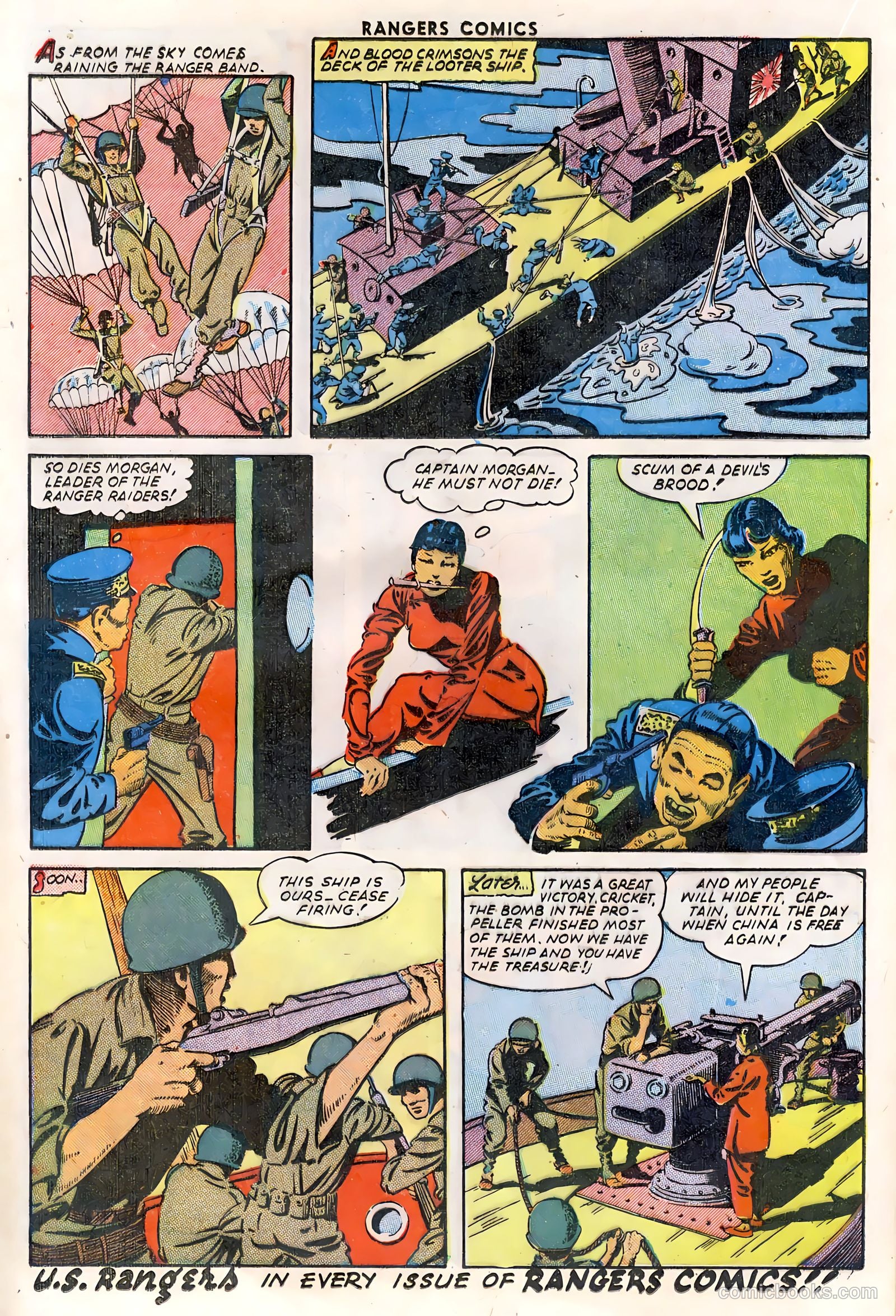 Rangers Comics #24 (1945) — page 20 of 36