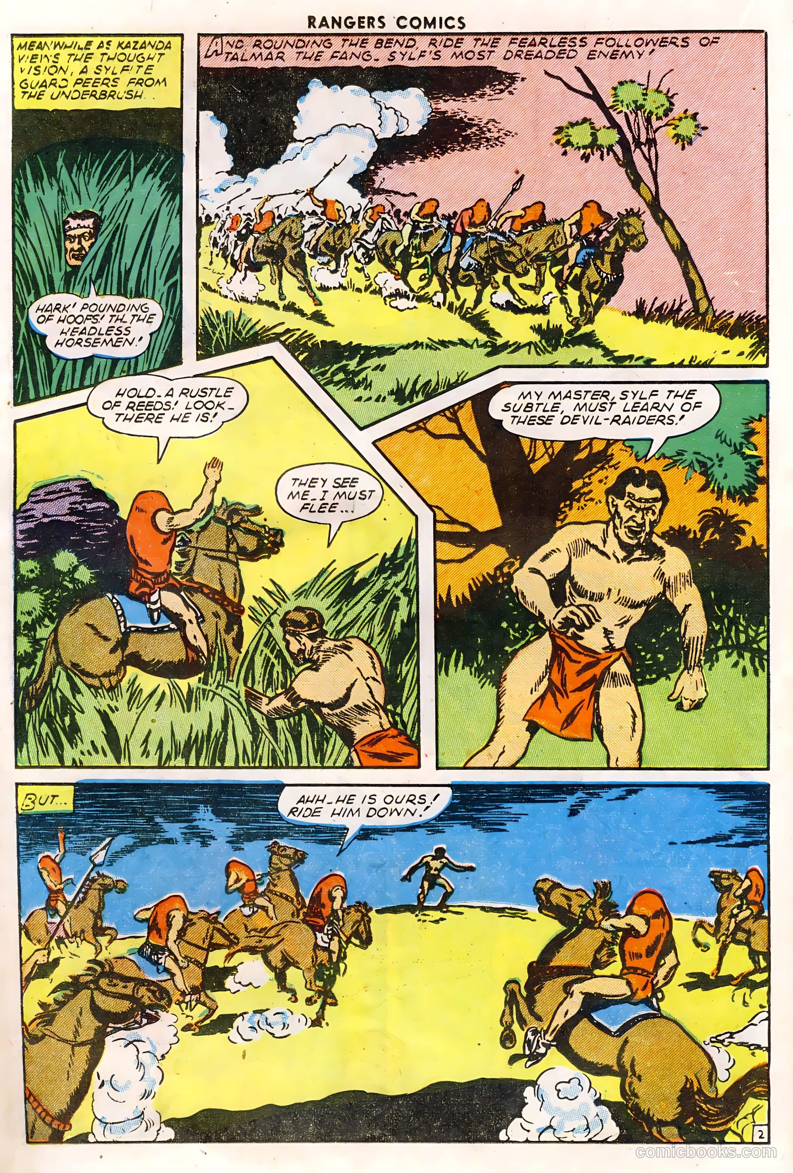 Rangers Comics #24 (1945) — page 22 of 36