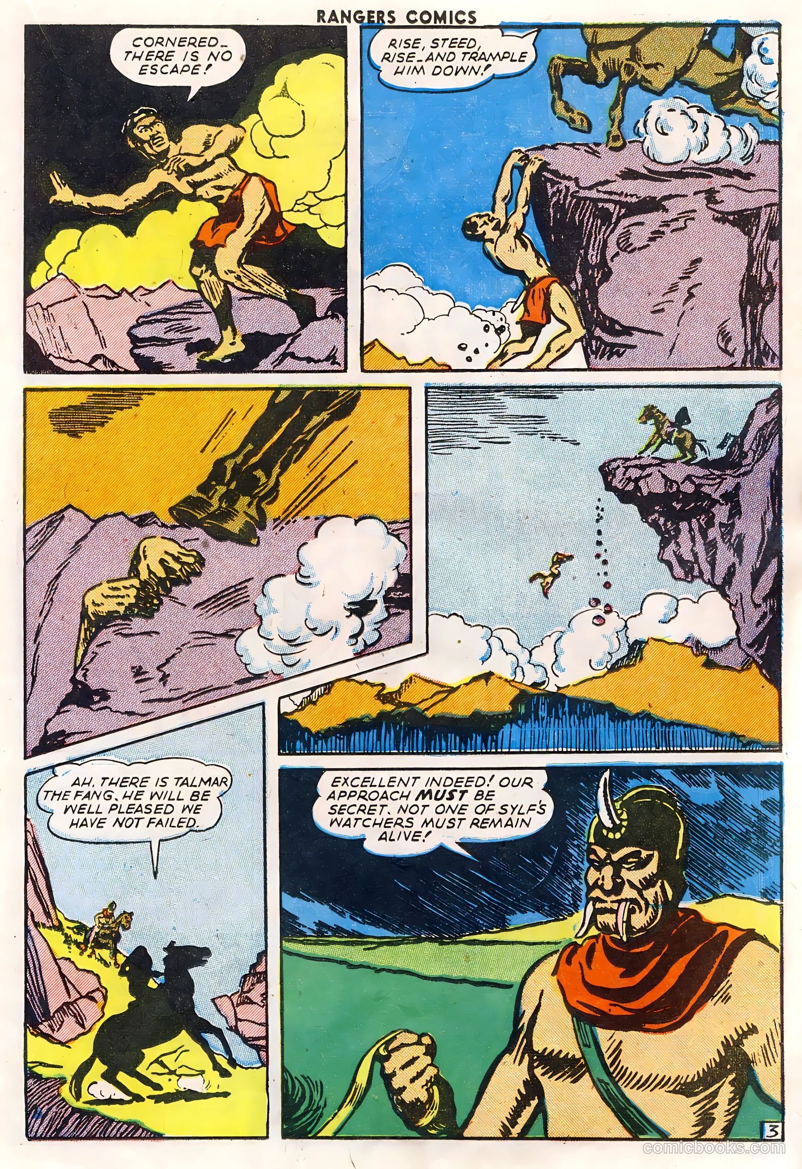 Rangers Comics #24 (1945) — page 23 of 36