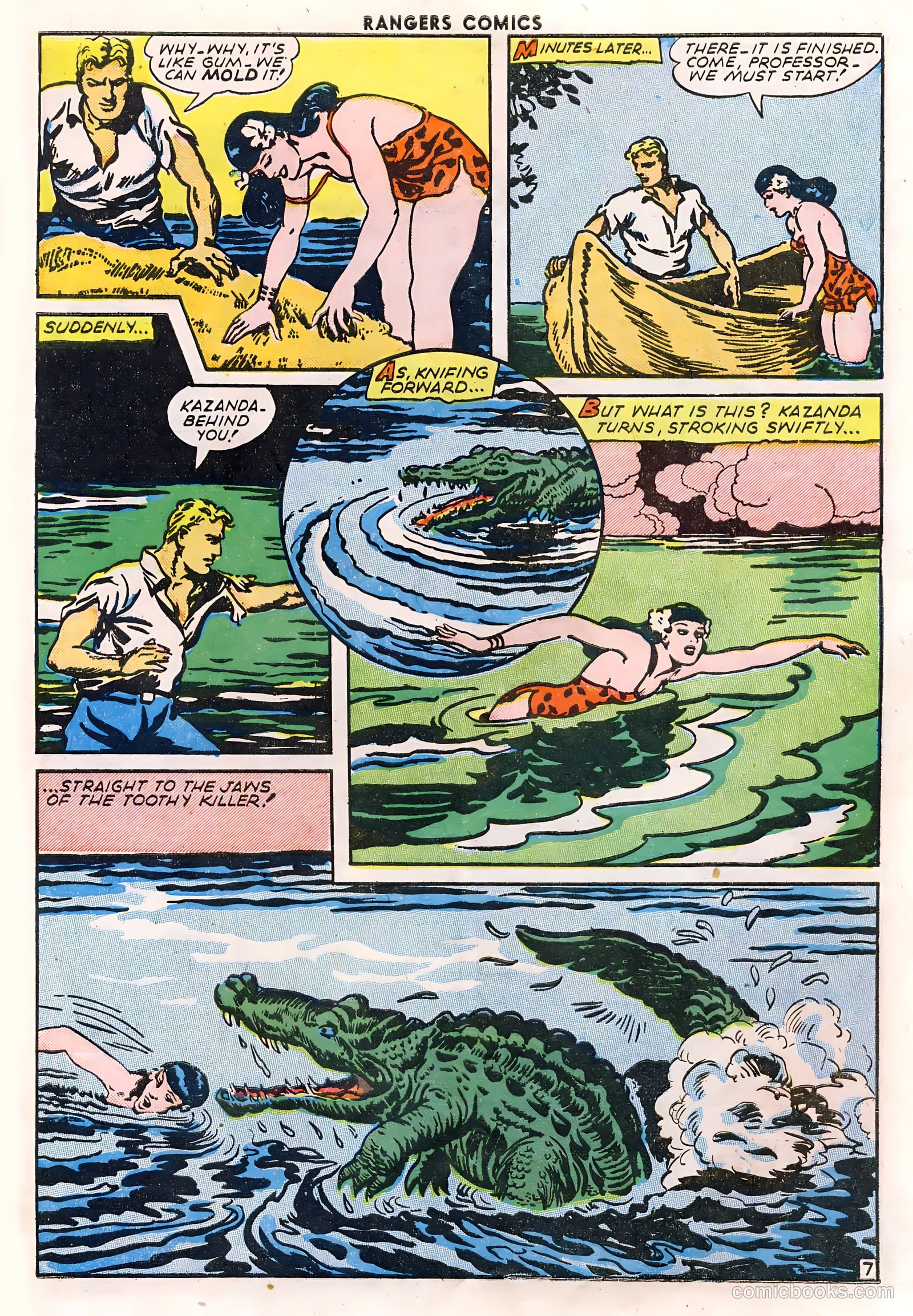 Rangers Comics #24 (1945) — page 27 of 36