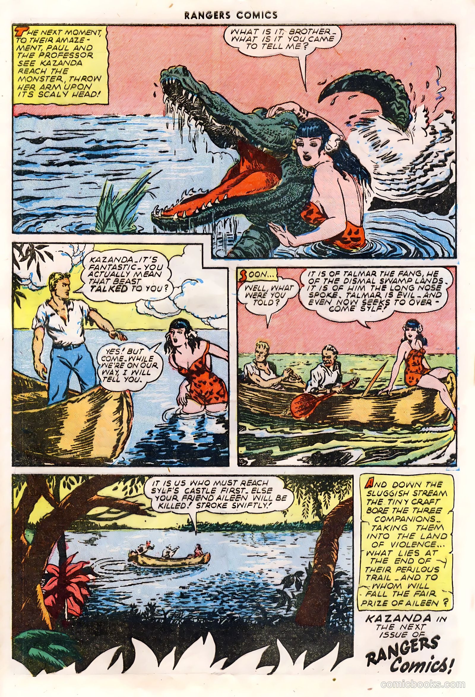 Rangers Comics #24 (1945) — page 28 of 36