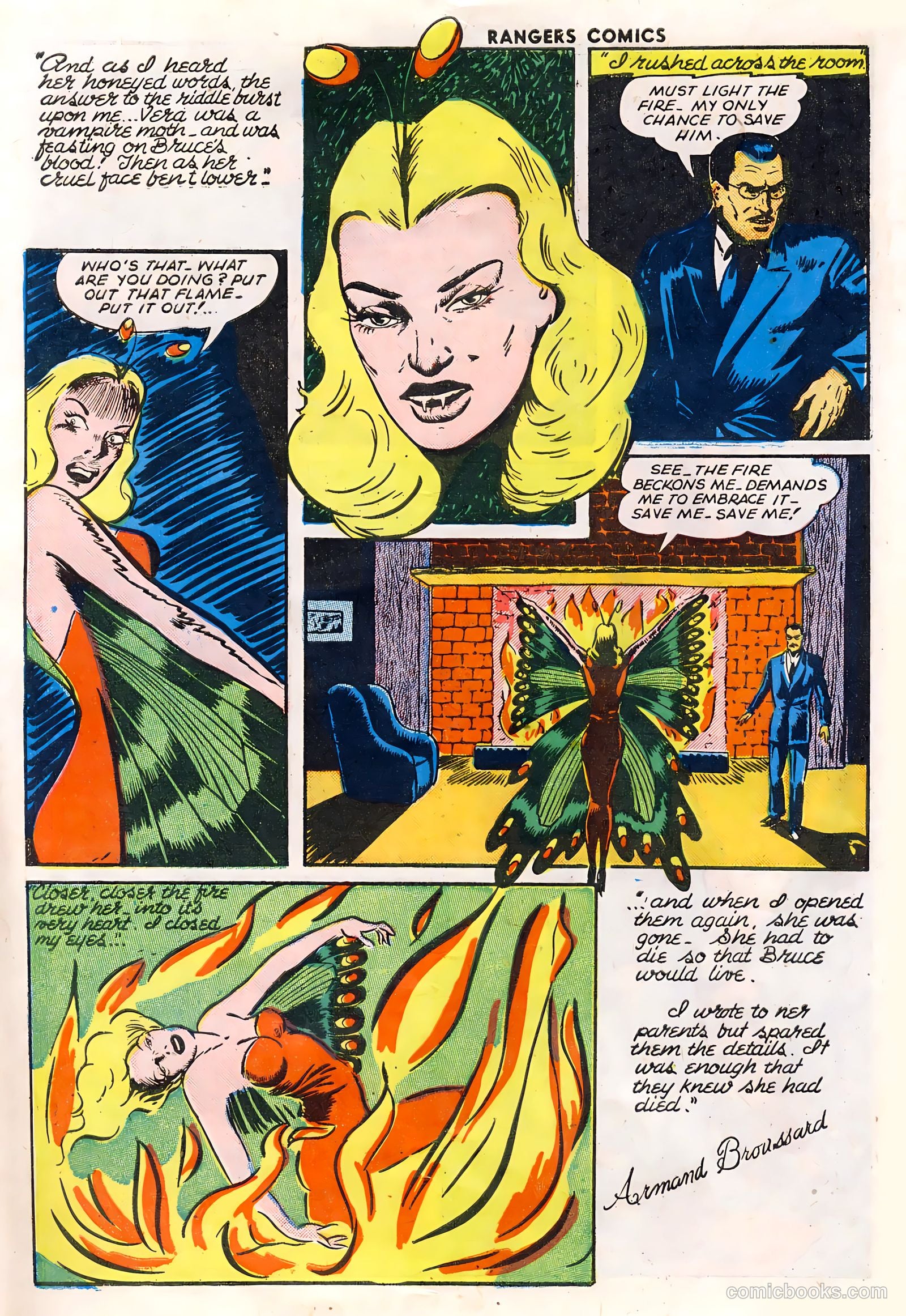 Rangers Comics #24 (1945) — page 34 of 36