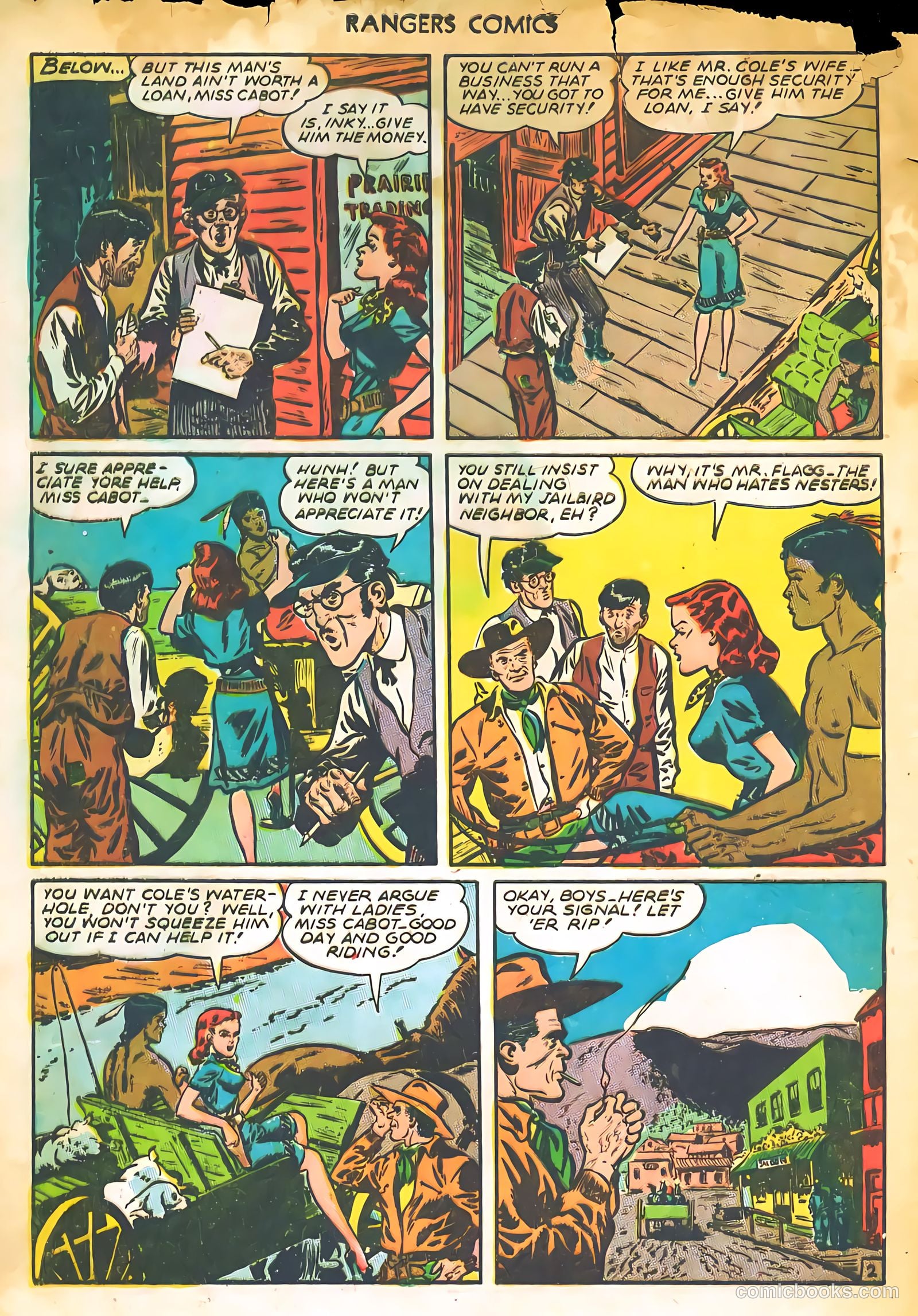 Rangers Comics #25 (1945) — page 5 of 38