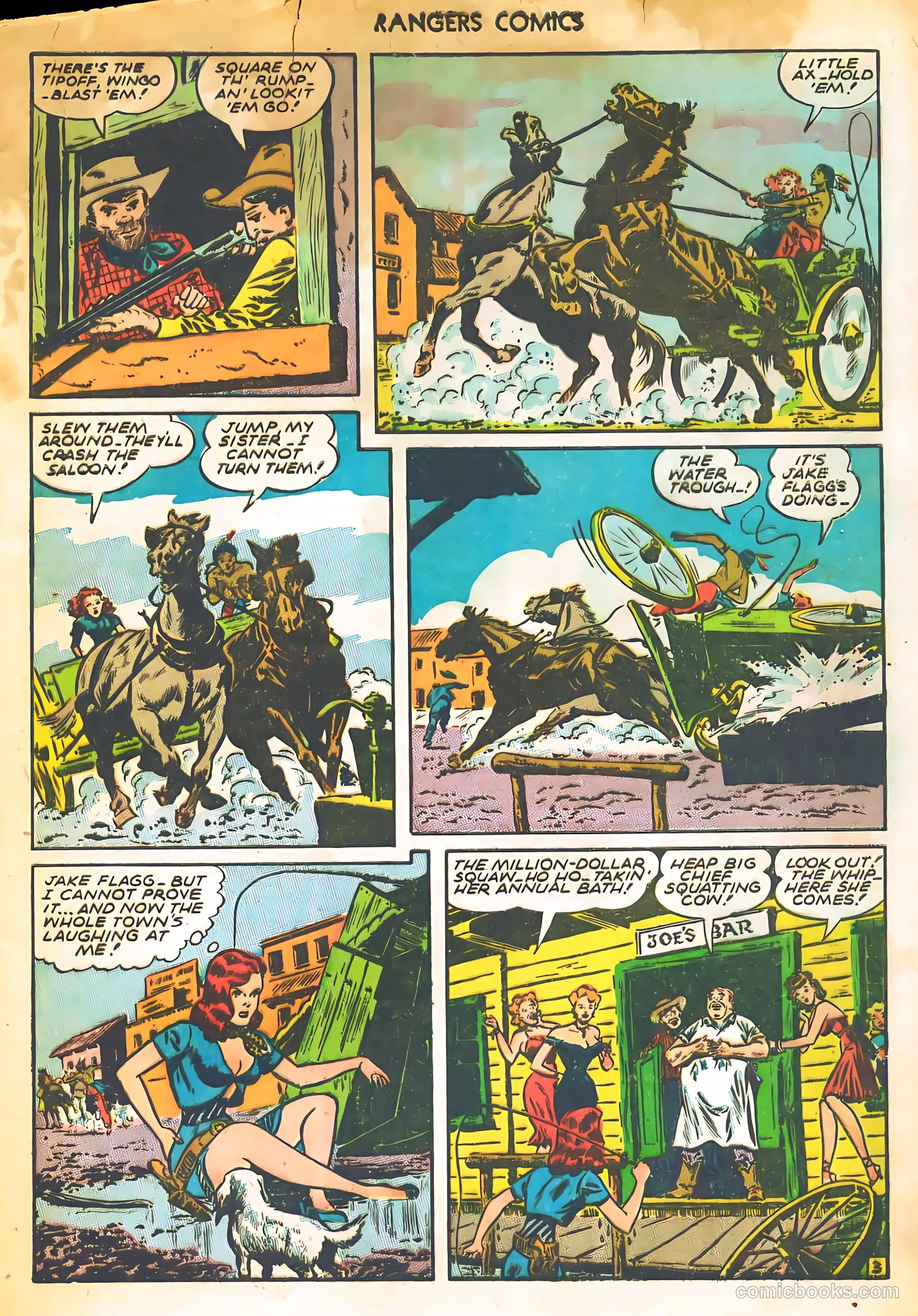 Rangers Comics #25 (1945) — page 6 of 38