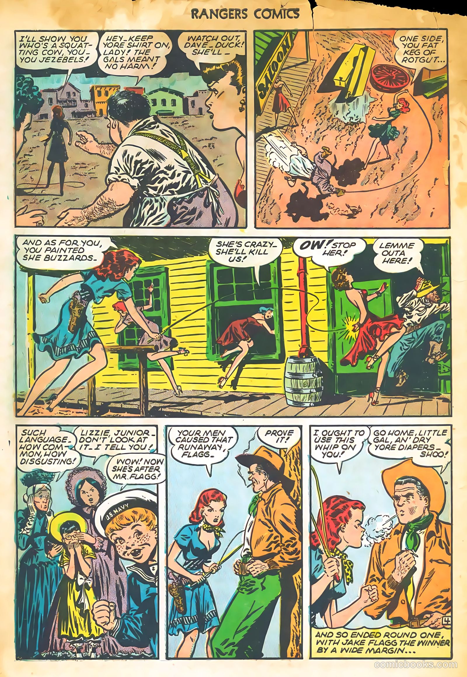 Rangers Comics #25 (1945) — page 7 of 38