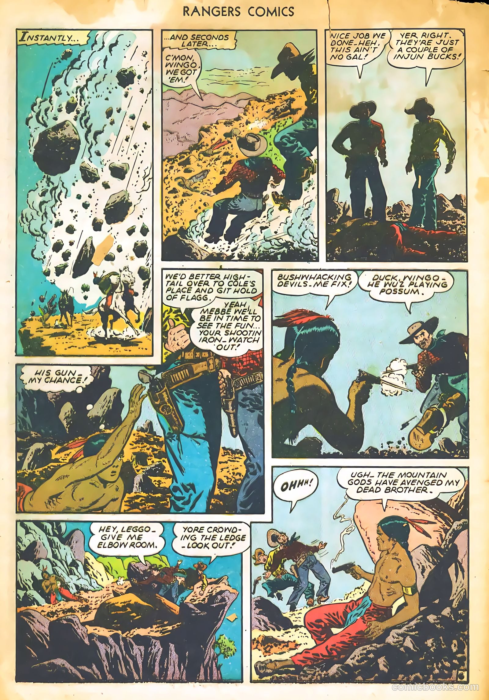 Rangers Comics #25 (1945) — page 9 of 38