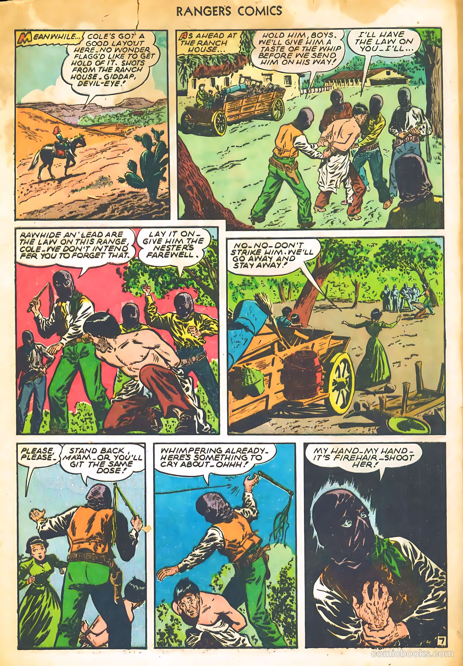 Rangers Comics #25 (1945) — page 10 of 38