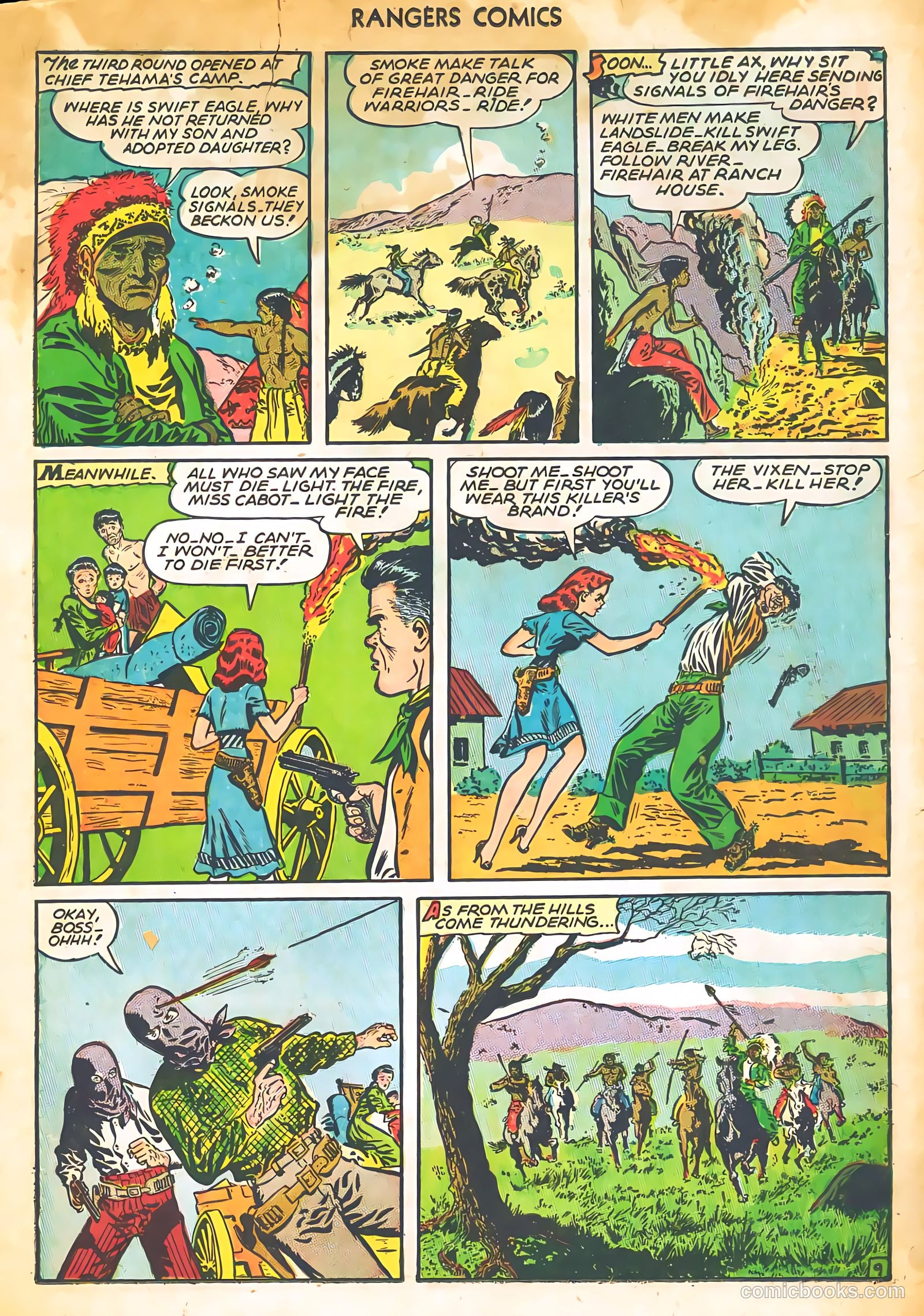 Rangers Comics #25 (1945) — page 12 of 38