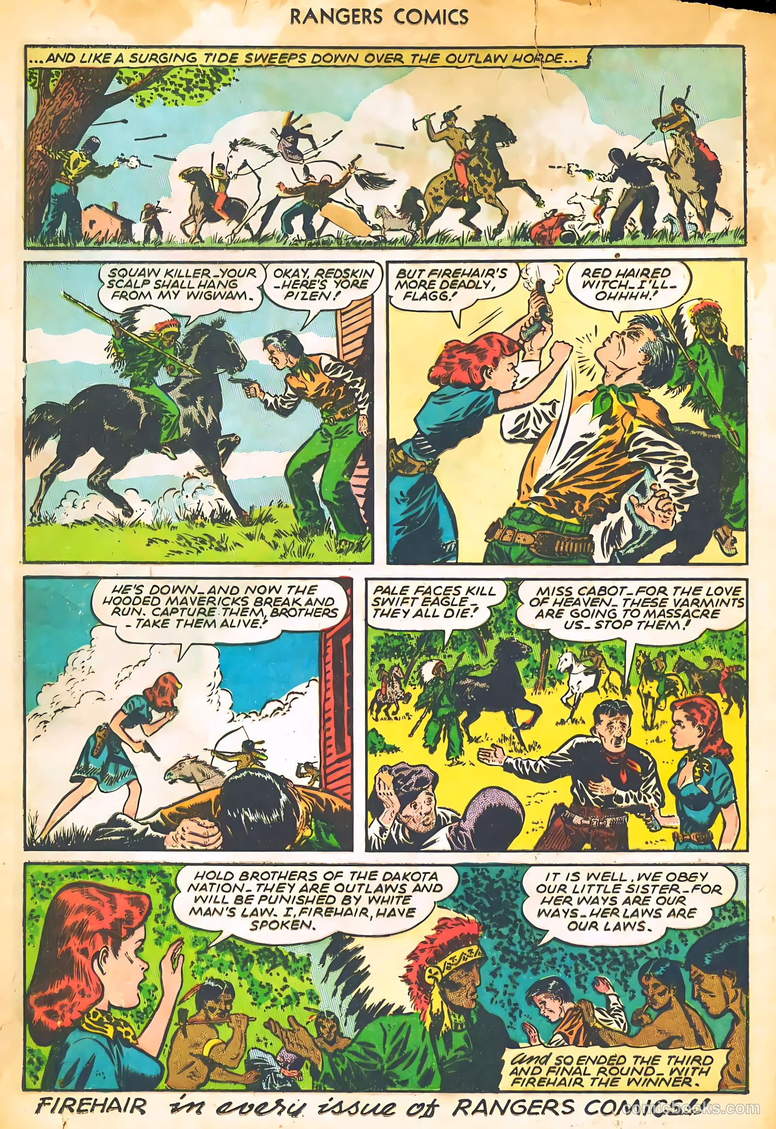 Rangers Comics #25 (1945) — page 13 of 38