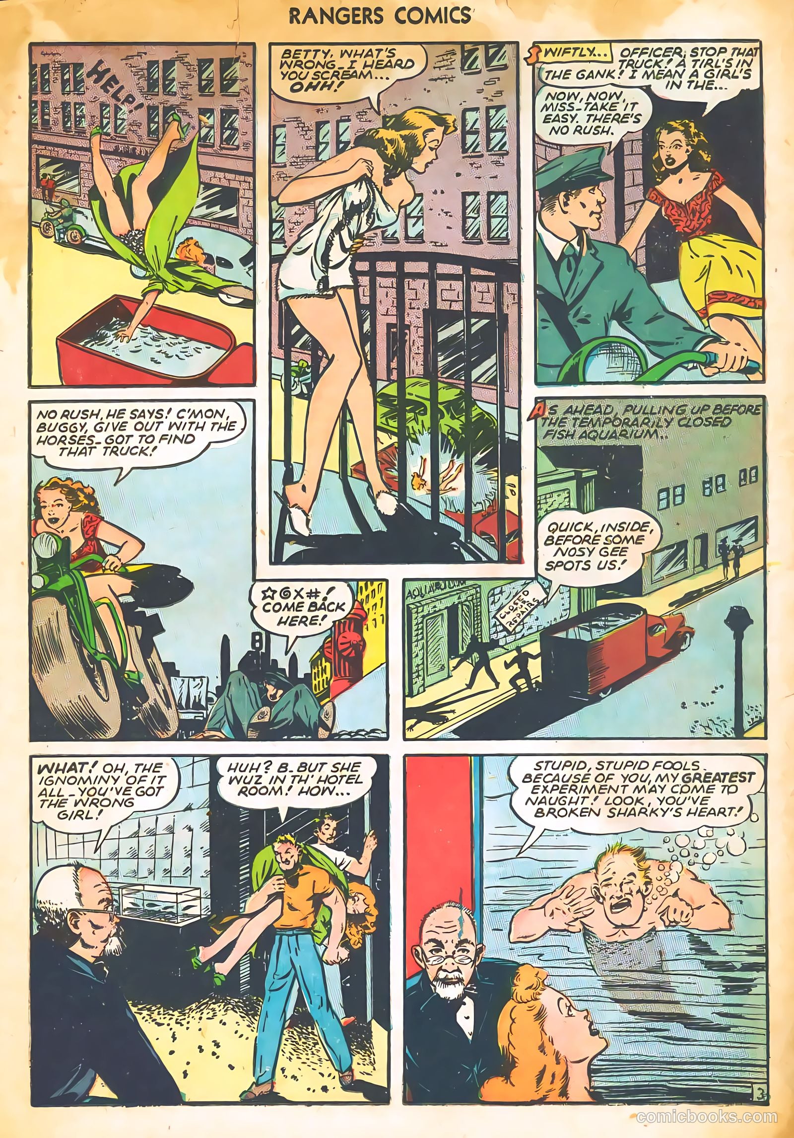 Rangers Comics #25 (1945) — page 16 of 38