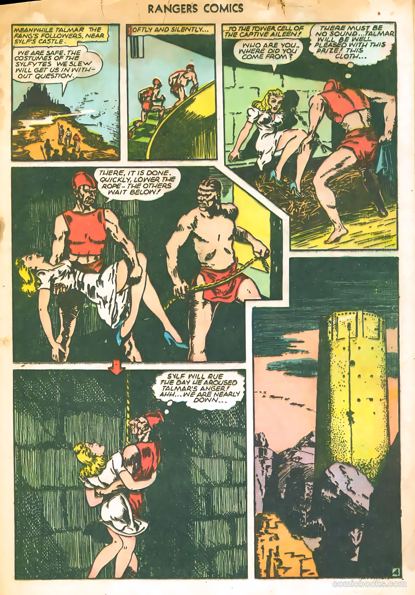 Rangers Comics #25 (1945) — page 22 of 38