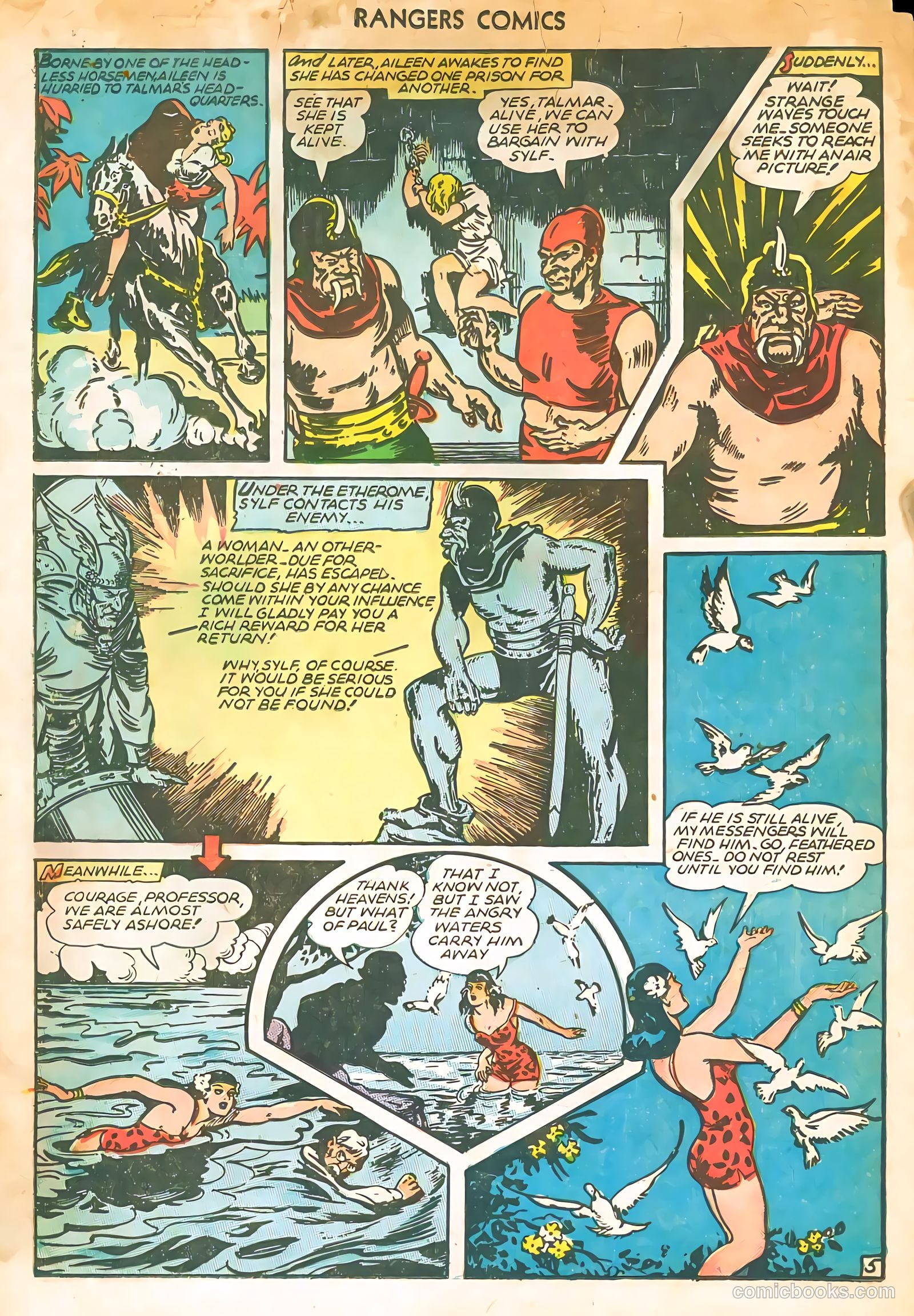 Rangers Comics #25 (1945) — page 23 of 38