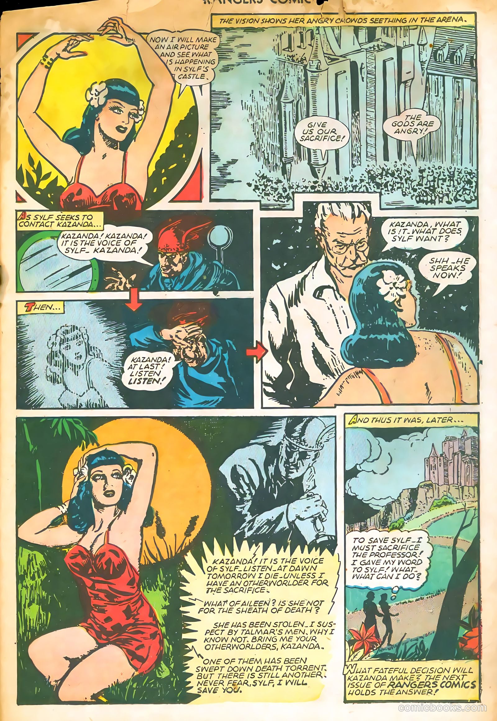 Rangers Comics #25 (1945) — page 24 of 38