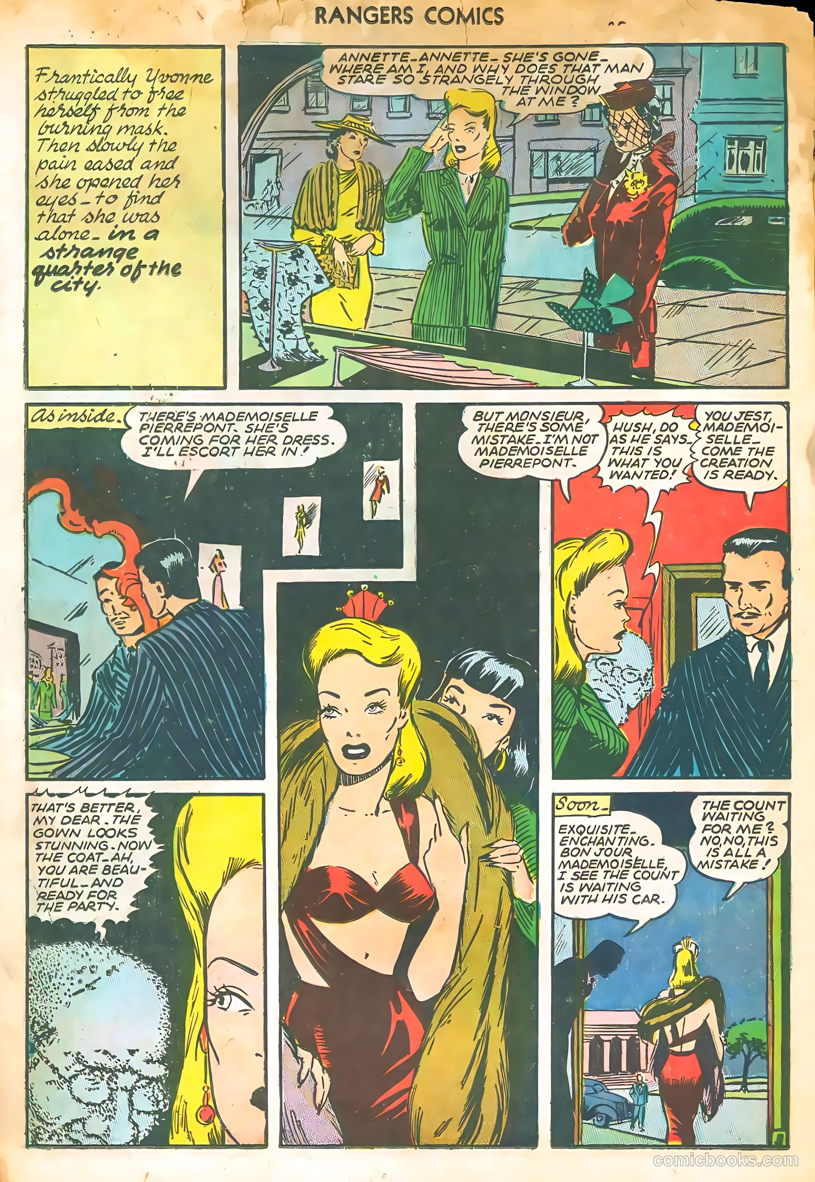 Rangers Comics #25 (1945) — page 27 of 38