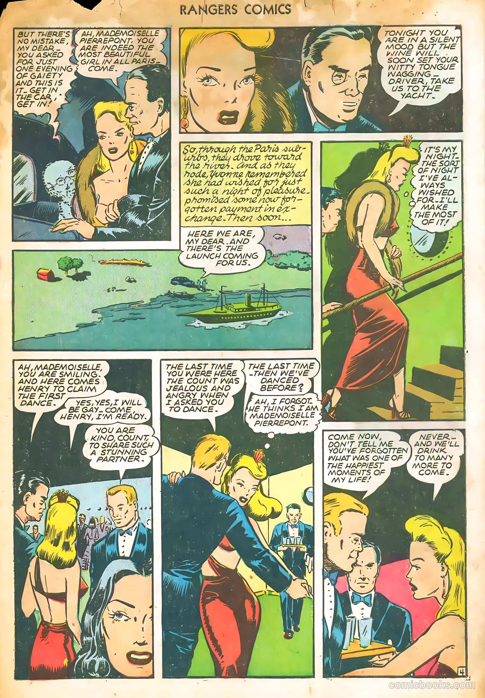 Rangers Comics #25 (1945) — page 28 of 38