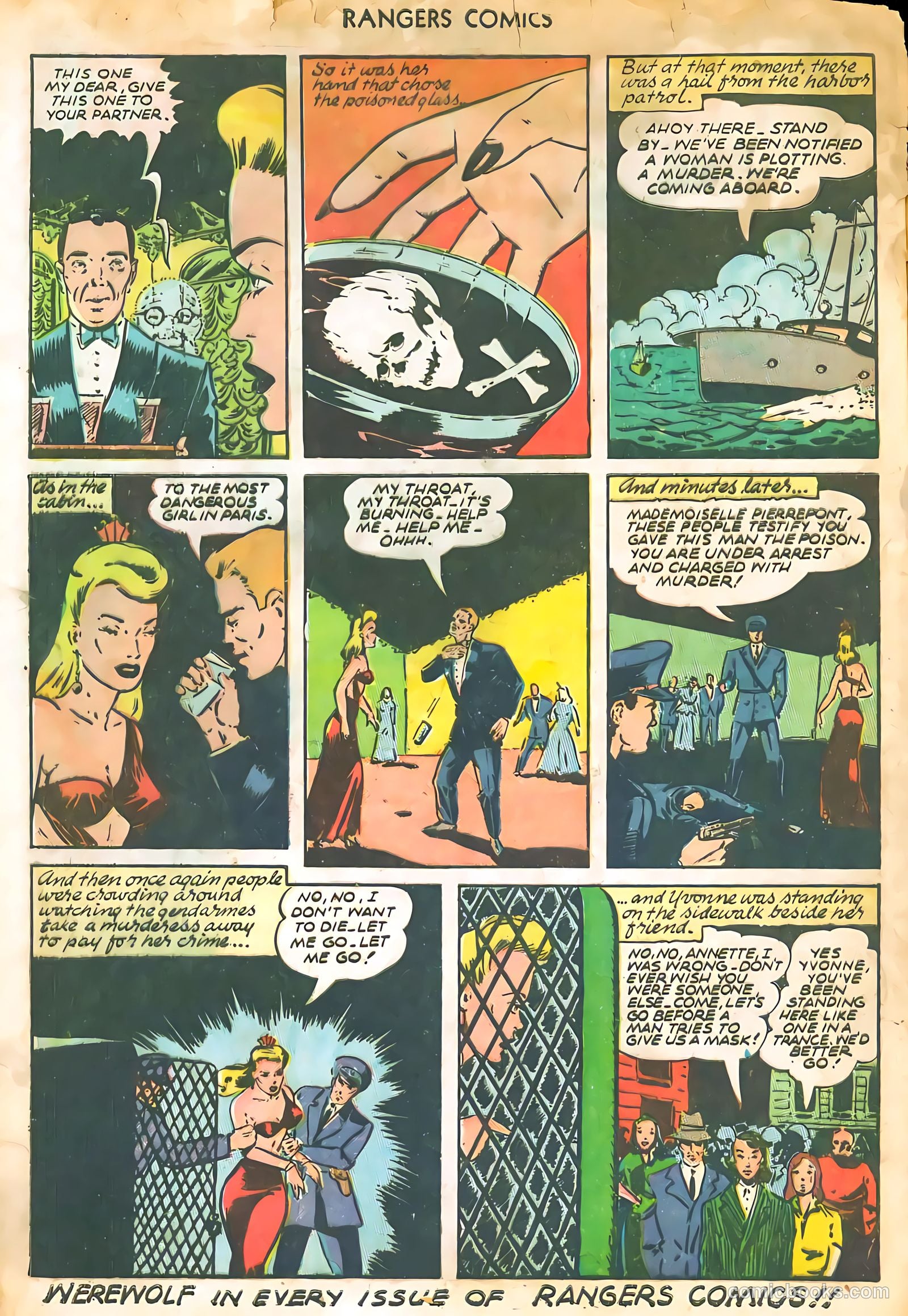 Rangers Comics #25 (1945) — page 29 of 38