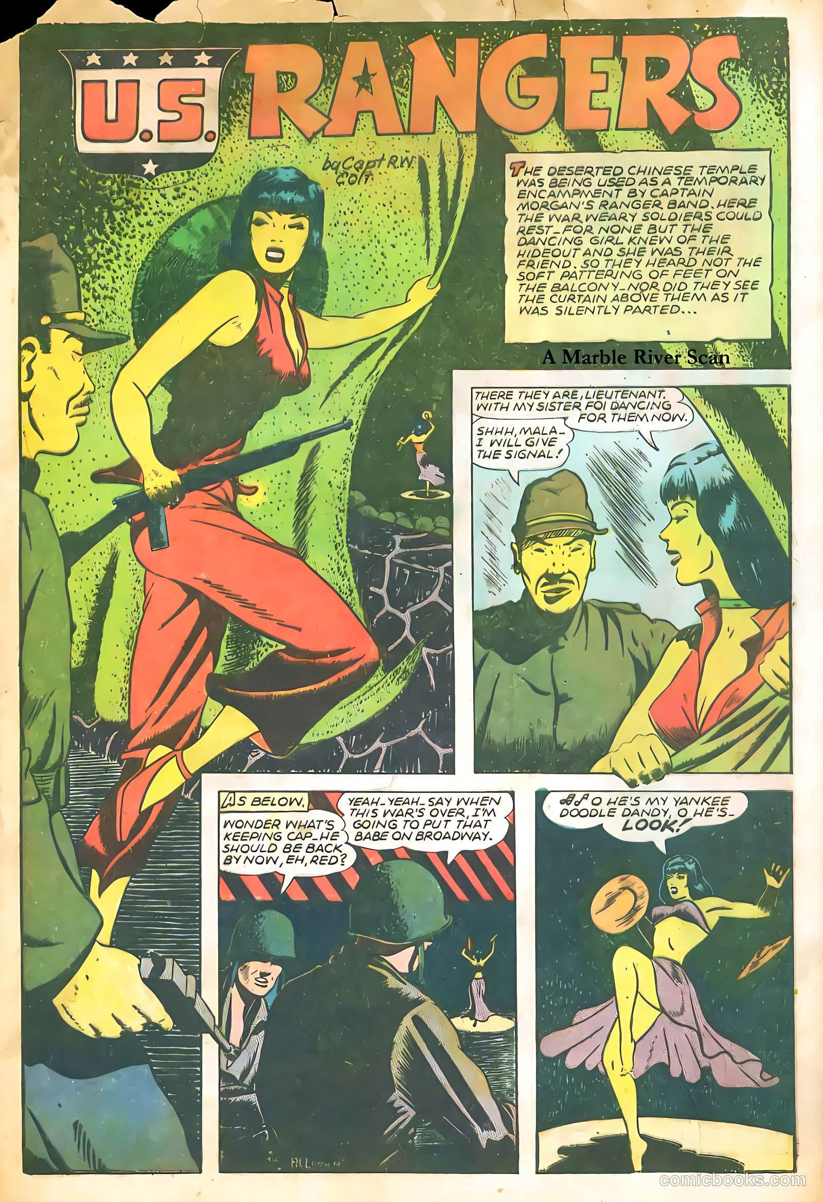 Rangers Comics #25 (1945) — page 30 of 38