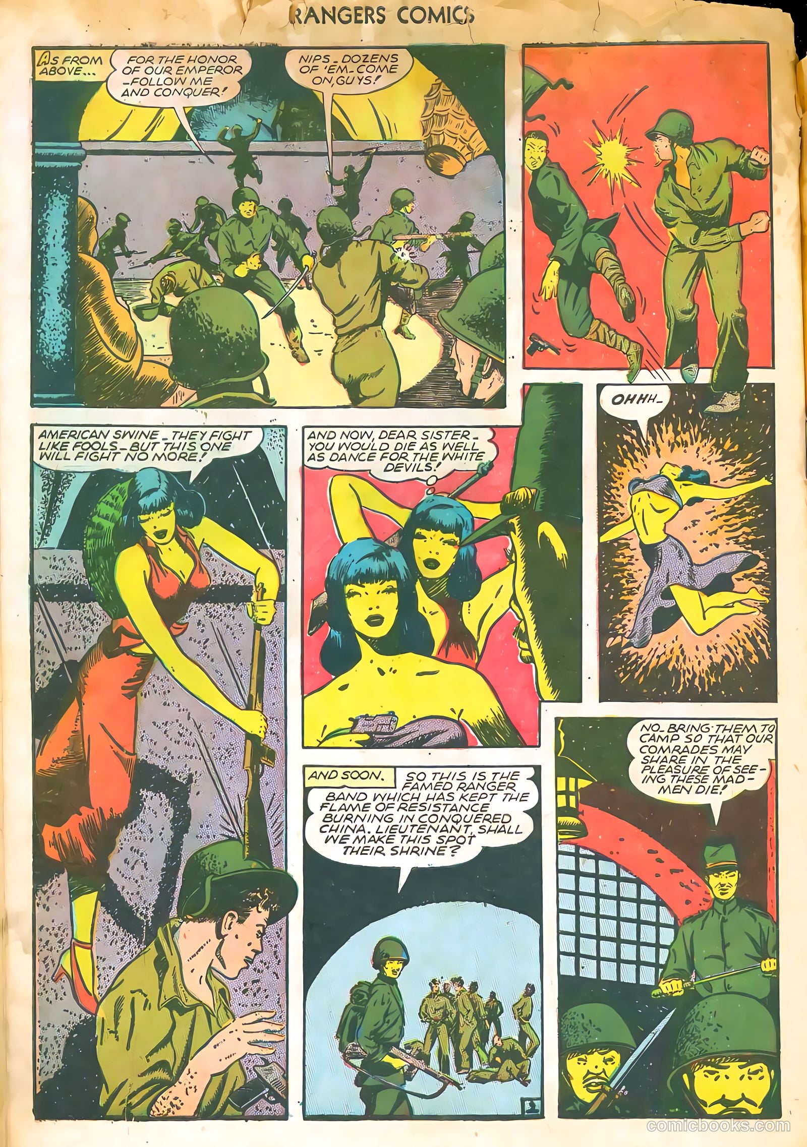 Rangers Comics #25 (1945) — page 31 of 38