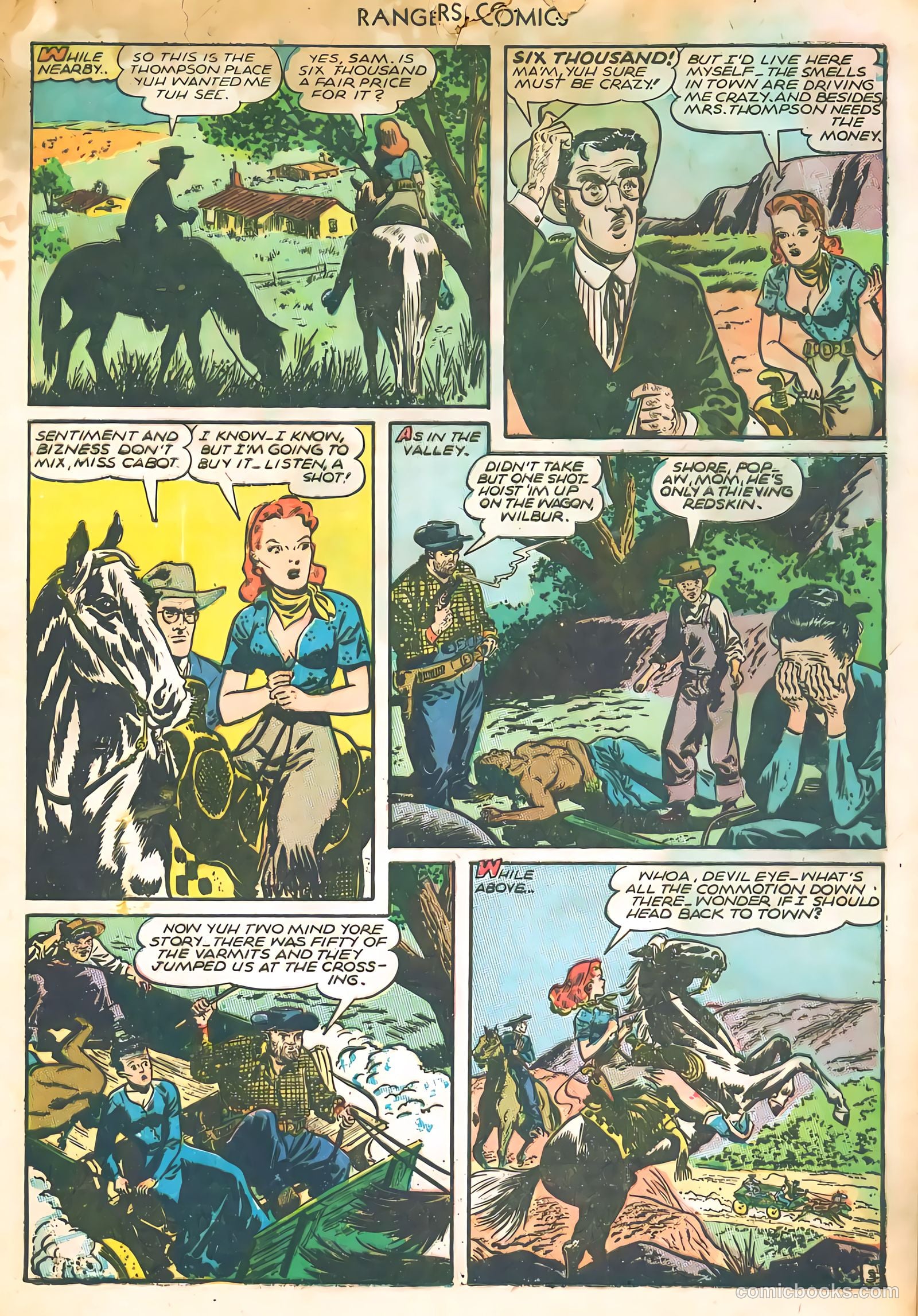 Rangers Comics #26 (1945) — page 6 of 37