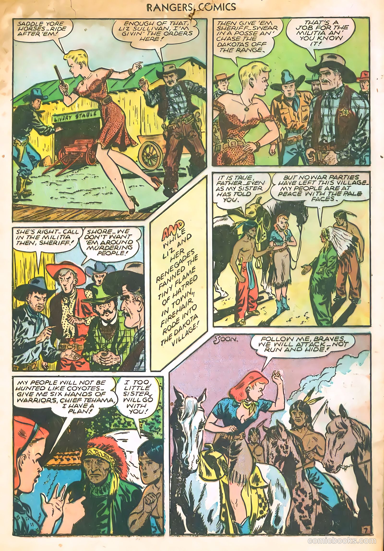 Rangers Comics #26 (1945) — page 10 of 37