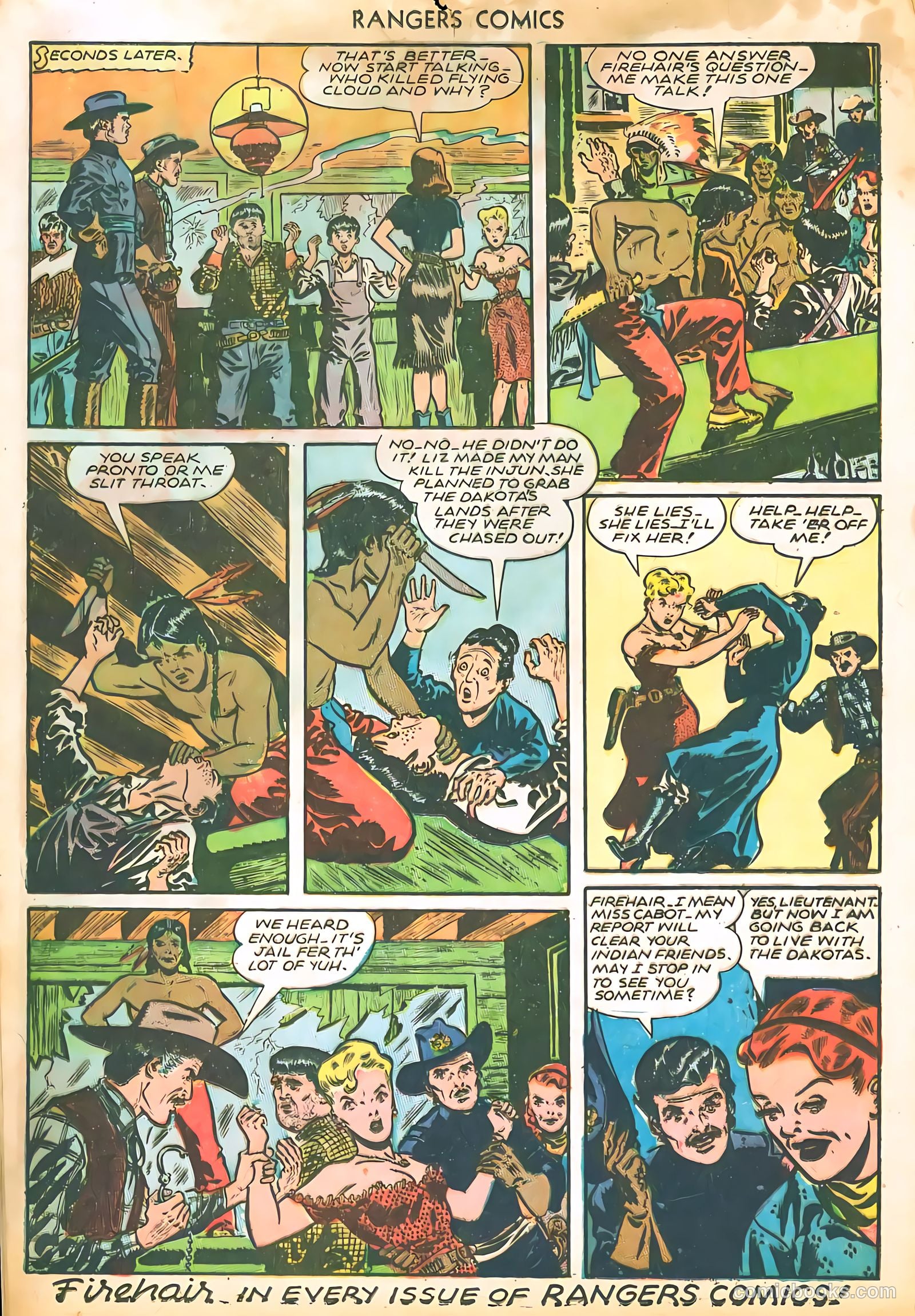 Rangers Comics #26 (1945) — page 13 of 37
