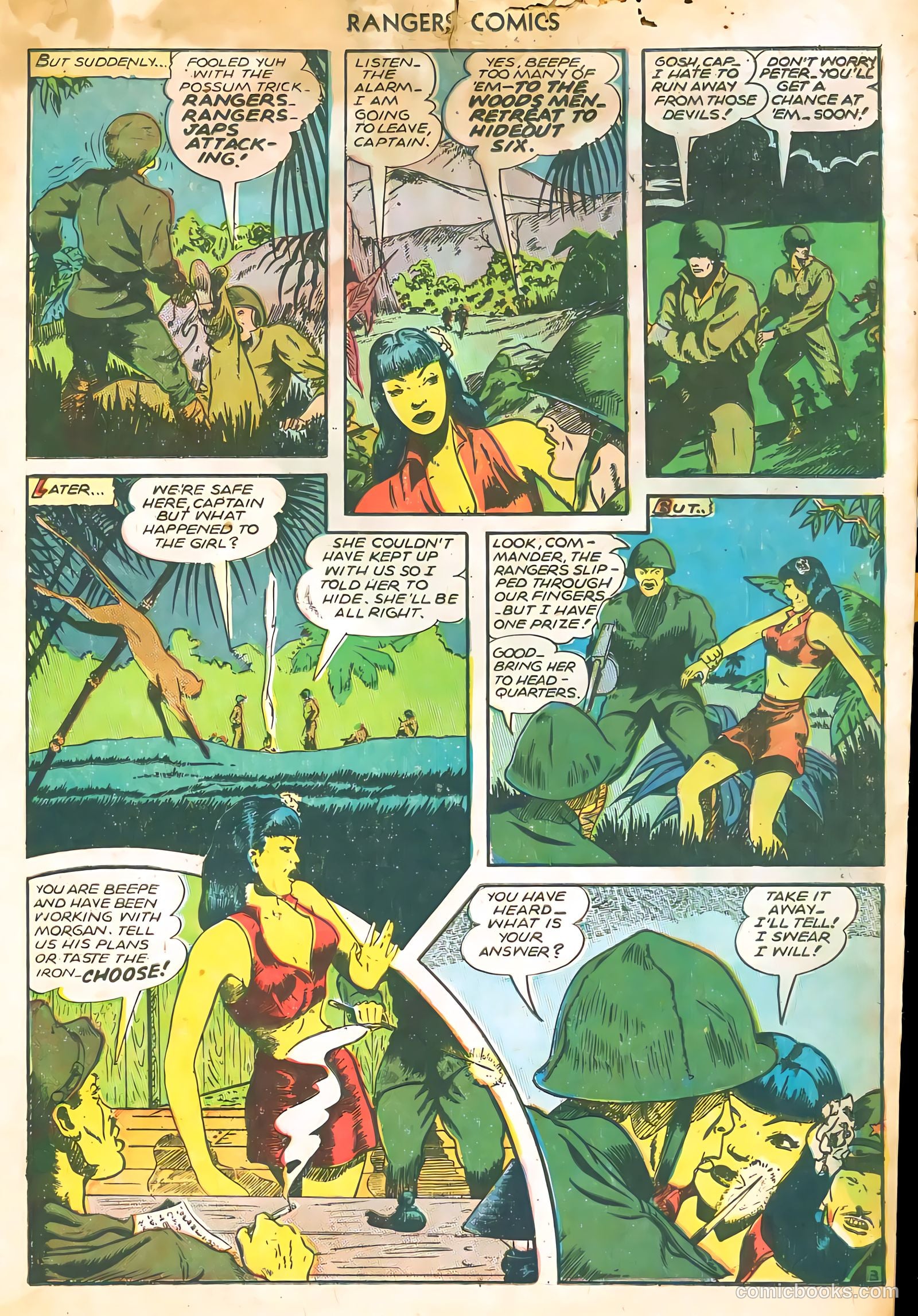 Rangers Comics #26 (1945) — page 16 of 37