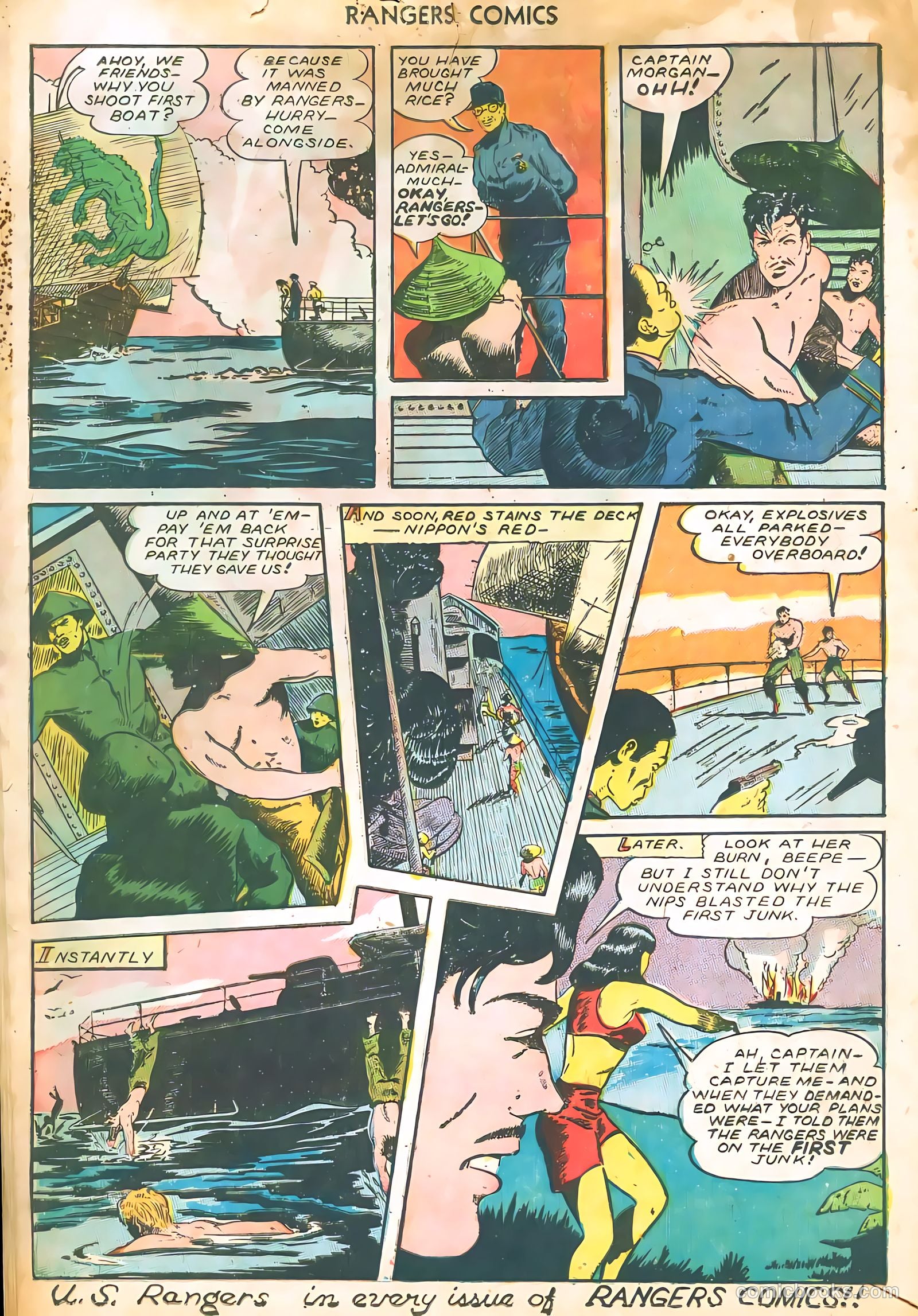 Rangers Comics #26 (1945) — page 19 of 37