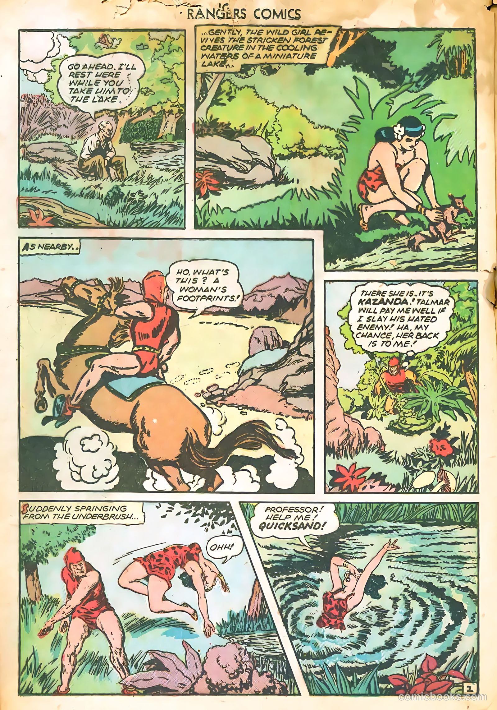 Rangers Comics #26 (1945) — page 21 of 37