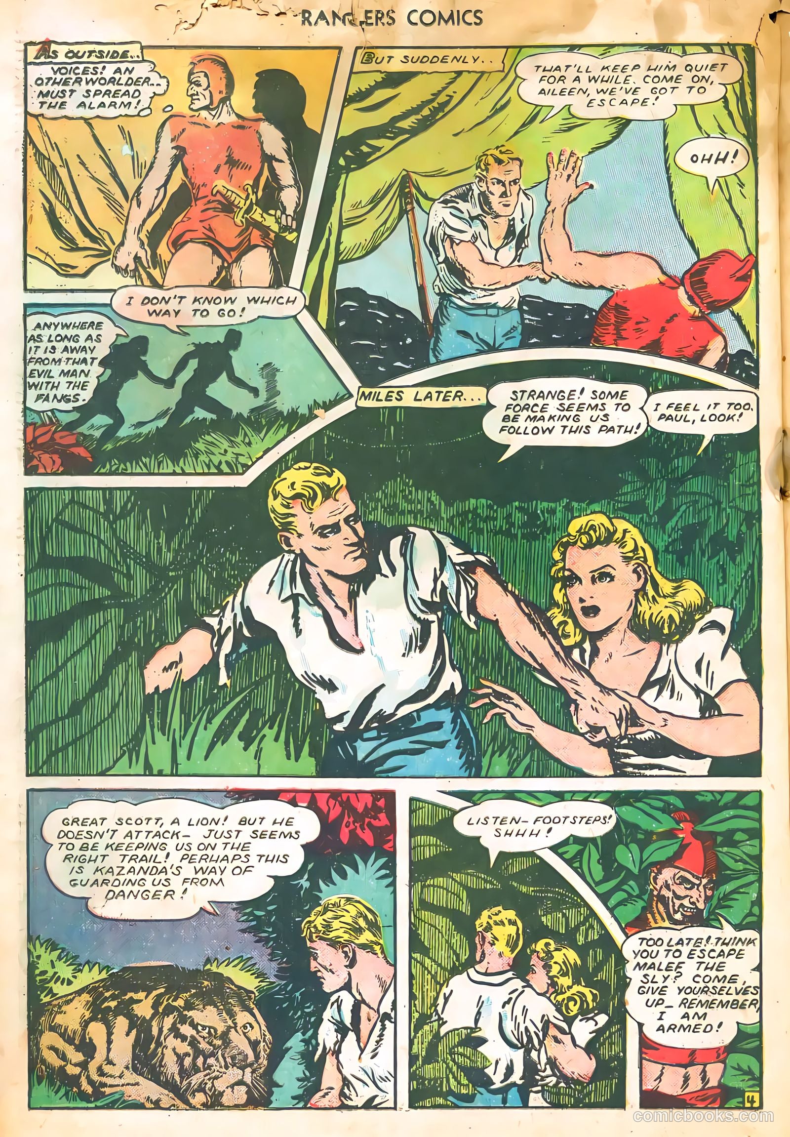 Rangers Comics #26 (1945) — page 23 of 37