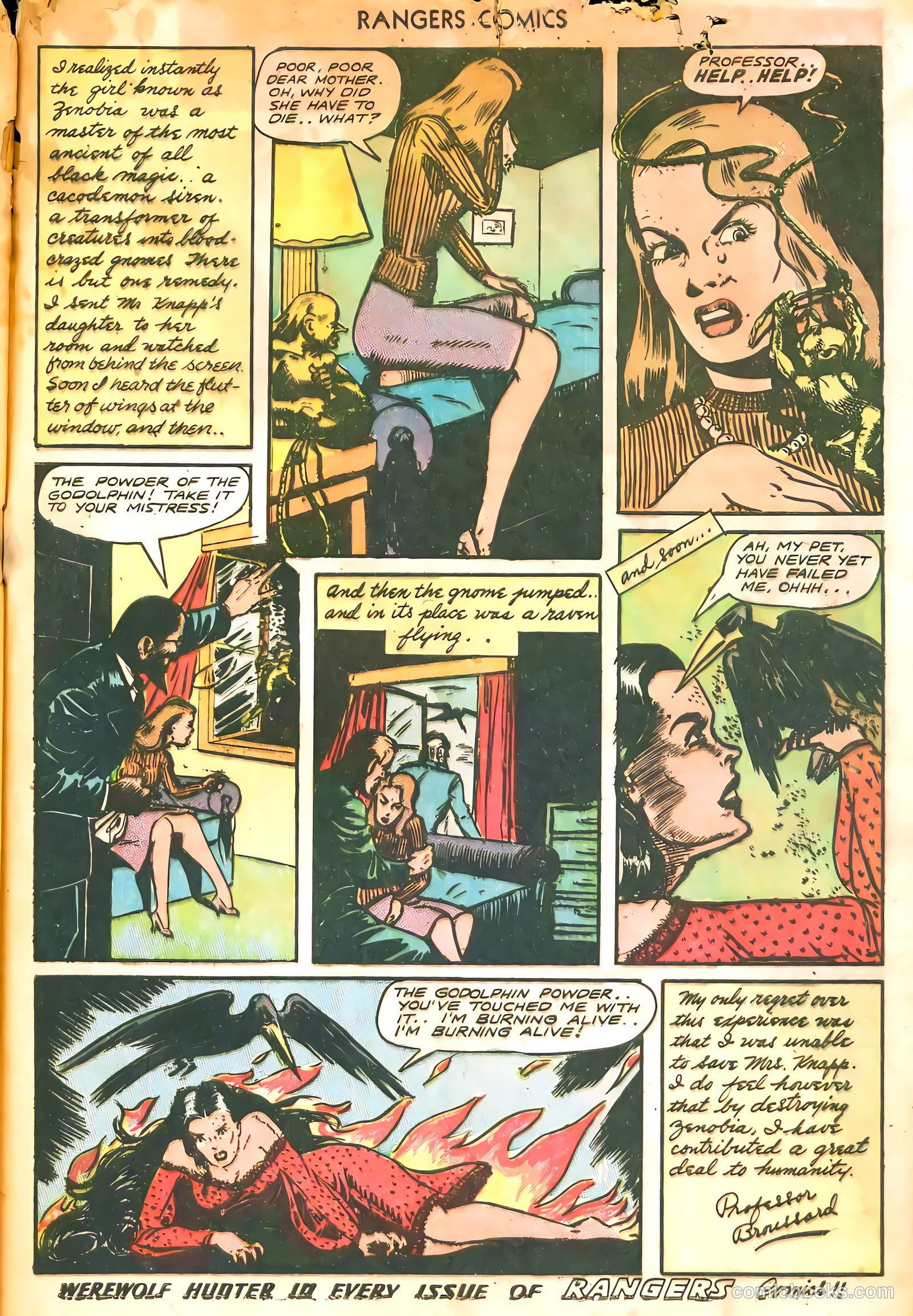 Rangers Comics #26 (1945) — page 30 of 37