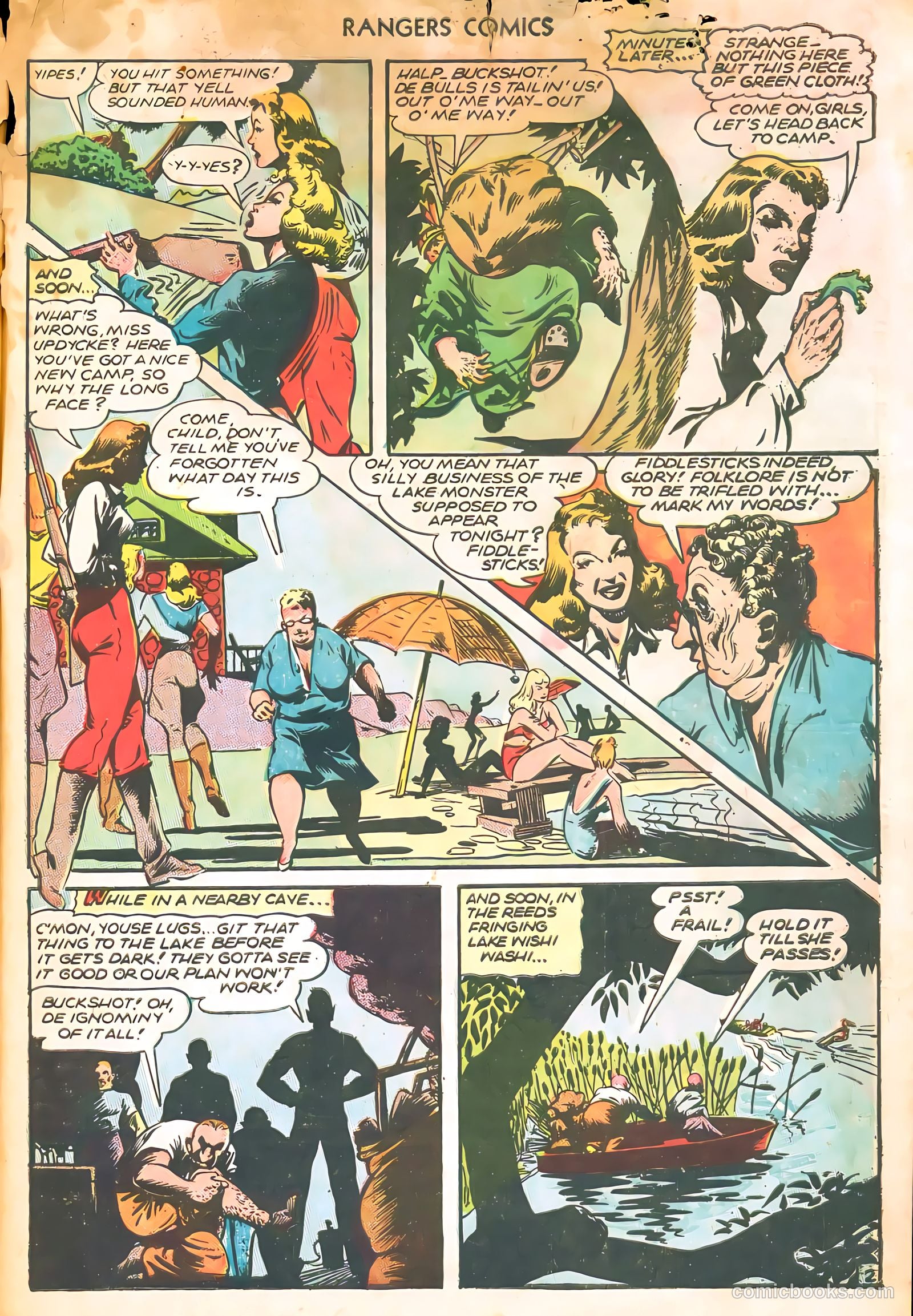 Rangers Comics #26 (1945) — page 32 of 37