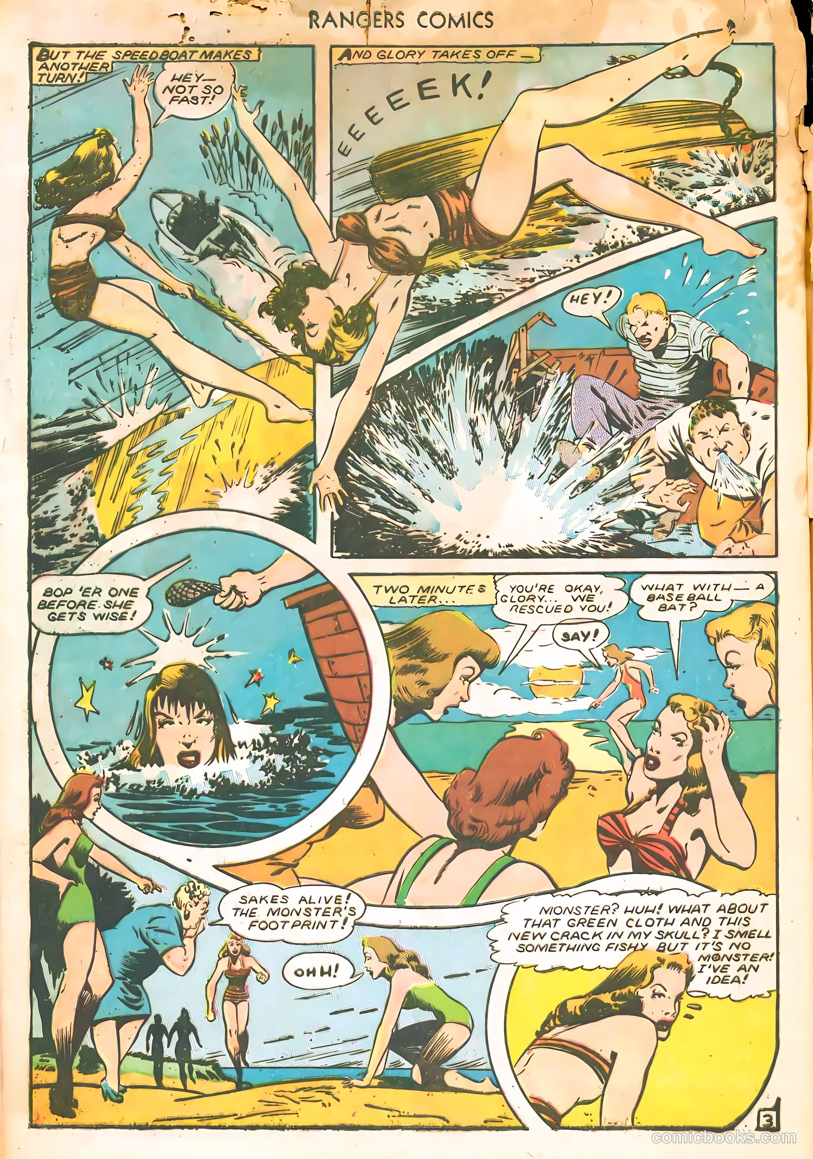 Rangers Comics #26 (1945) — page 33 of 37