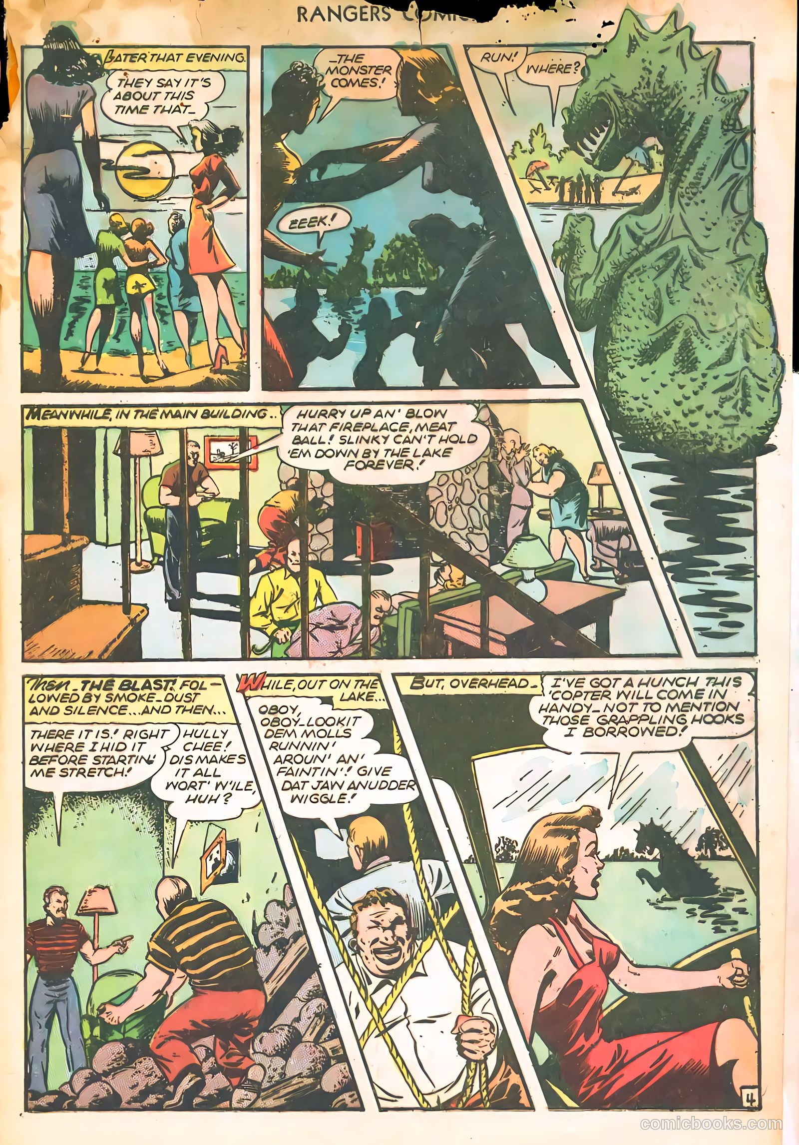 Rangers Comics #26 (1945) — page 34 of 37
