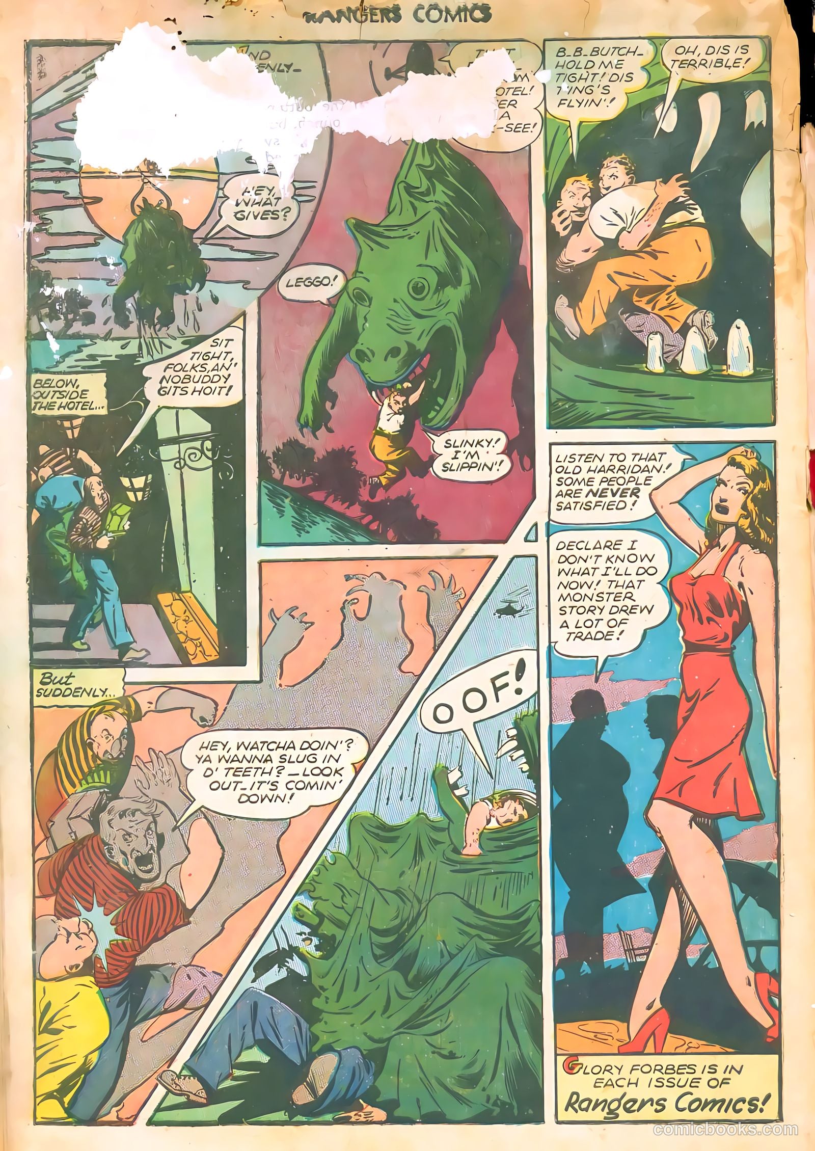 Rangers Comics #26 (1945) — page 35 of 37